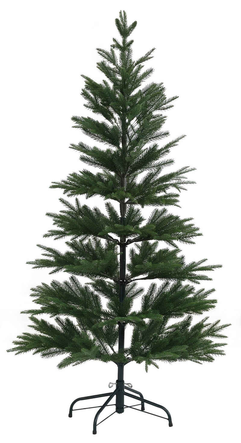 Myflair Möbel & Accessoires Künstlicher Weihnachtsbaum Weihnachtsdeko, Green, künstlicher Christbaum, Tannenbaum, mit biegsamen Zweigen