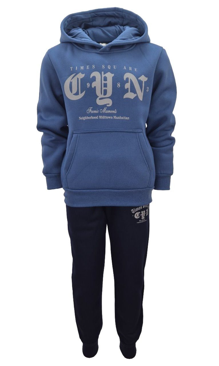 Fashion Boy Jogginganzug warmer Jogginganzug Sport Kinder Freizeitanzug JF561e (Set, Hoodie & Jogginghose) – Bild 3 von 5