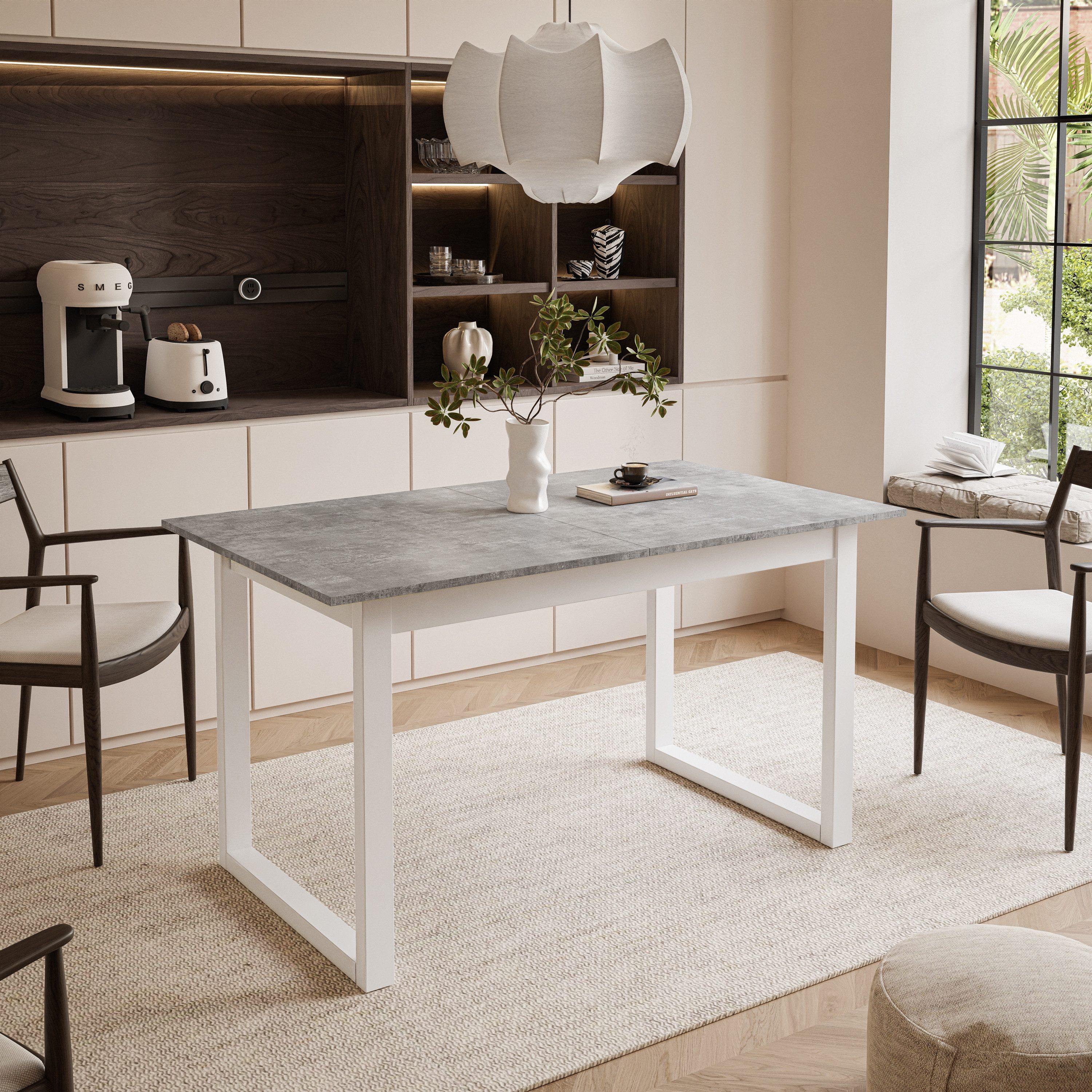 Lookway Esstisch ARTON II ausziehbarer Tisch 140 cm, Breite: 140-195 günstig online kaufen