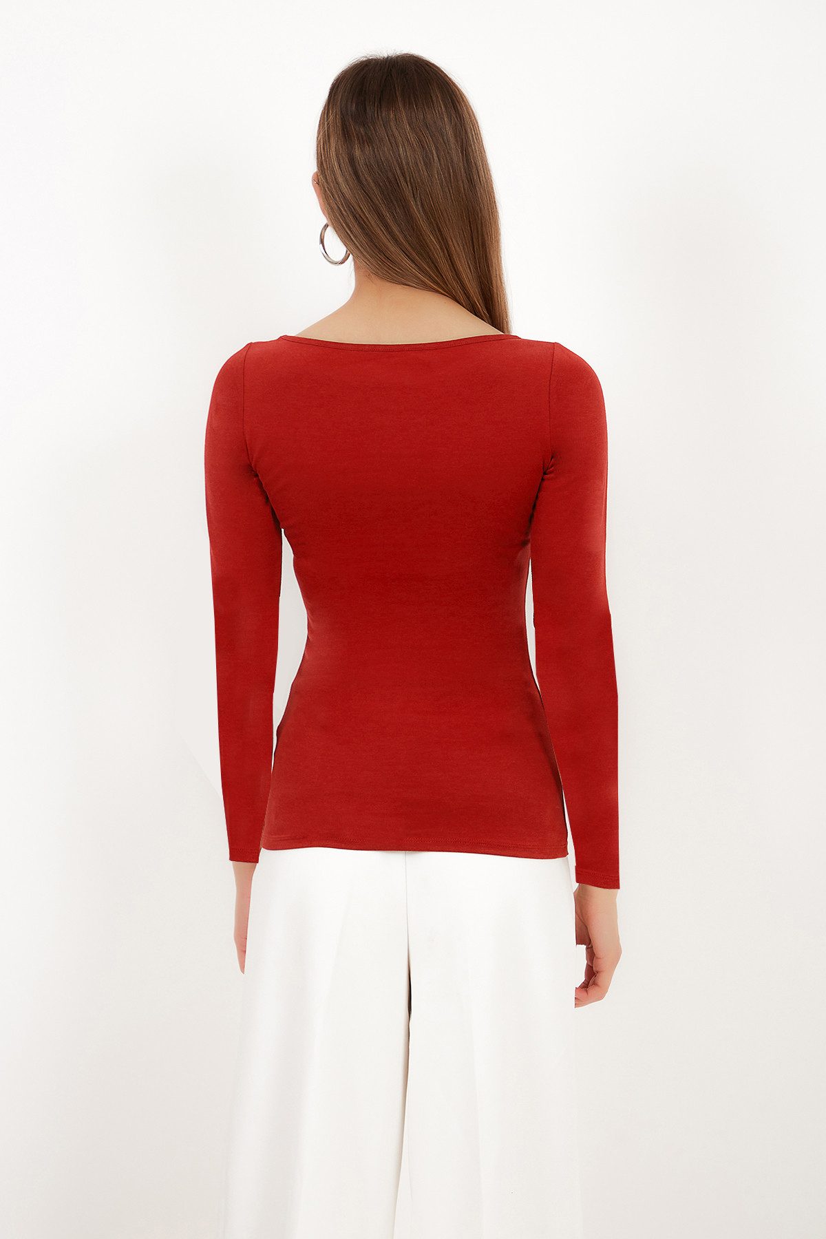 Vivienne Fashion Langarmshirt Hochwertige Modal Langarmshirt günstig online kaufen