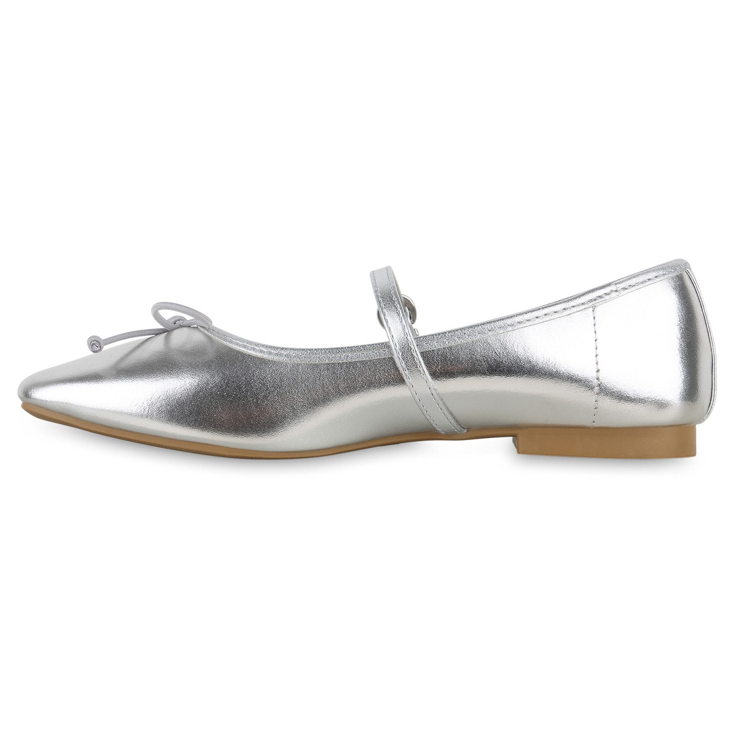 VAN HILL 841721 Ballerina Damen Riemchenballerinas Ballerinas Klassische Sc günstig online kaufen