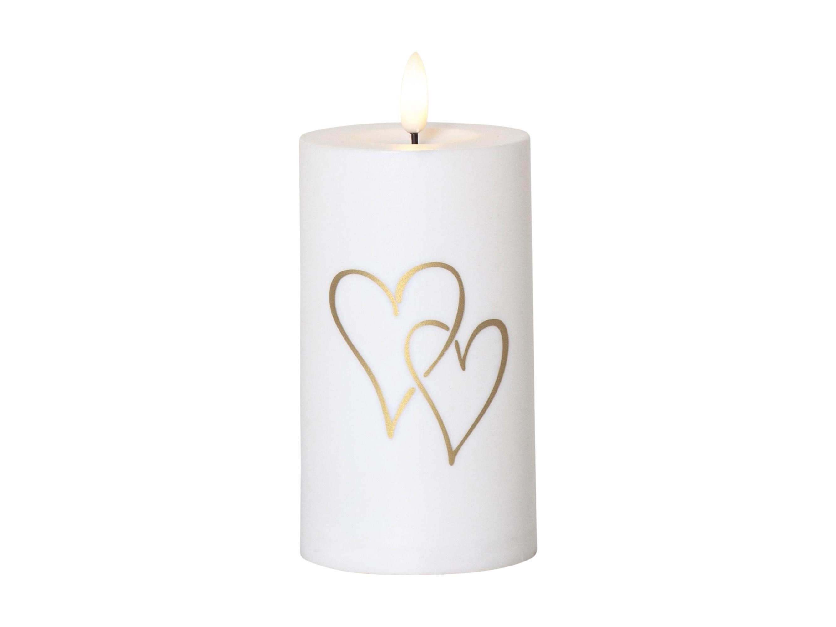 STAR TRADING LED-Kerze Flamme Heart (1-tlg), günstig online kaufen