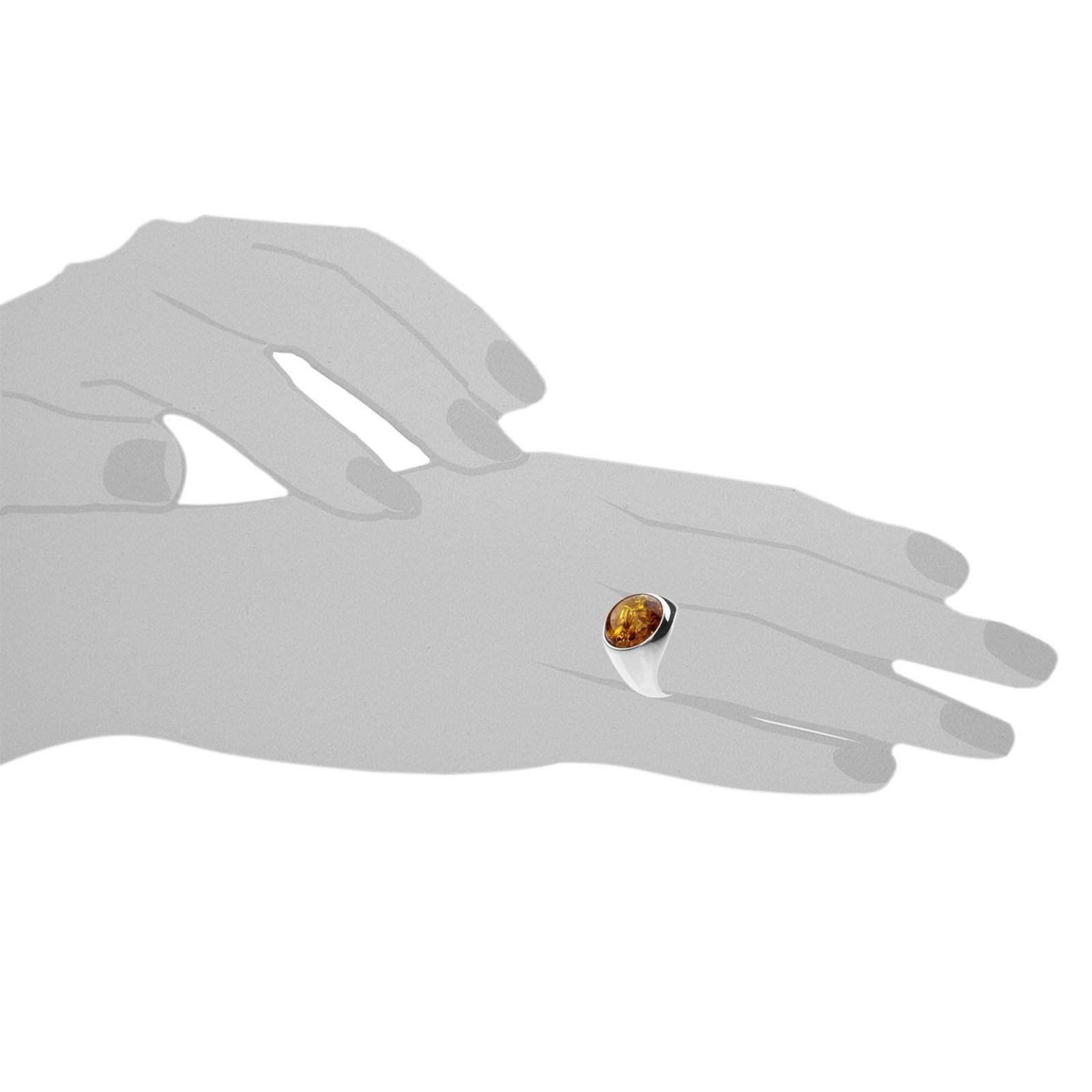 OSTSEE-SCHMUCK Fingerring Ostsee-Schmuck Ring Classic 14 mm Ring Classic 14 günstig online kaufen