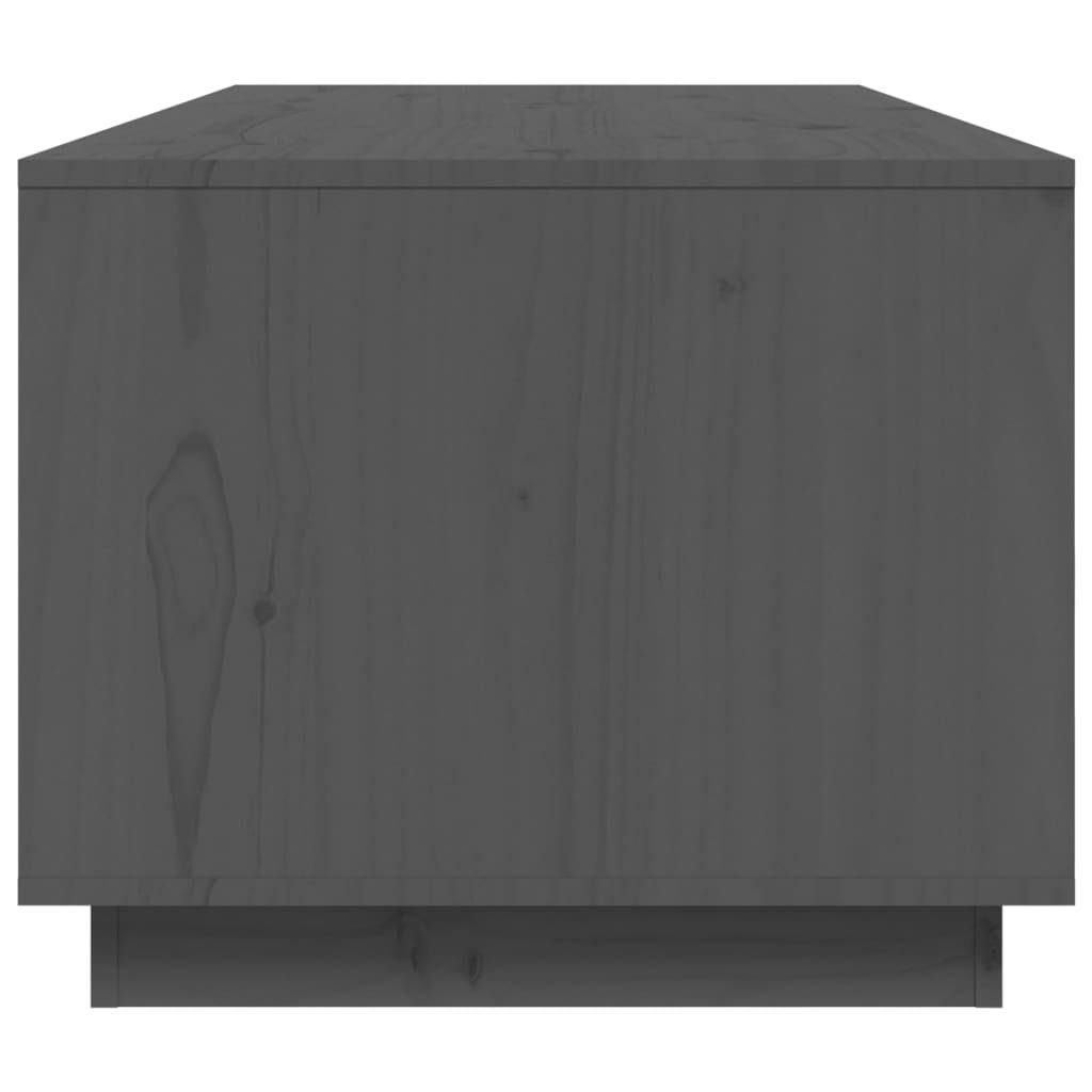 Grau Grau Couchtisch Couchtisch Massivholz vidaXL (1-St) 100x50x41 cm Kiefer | Grau