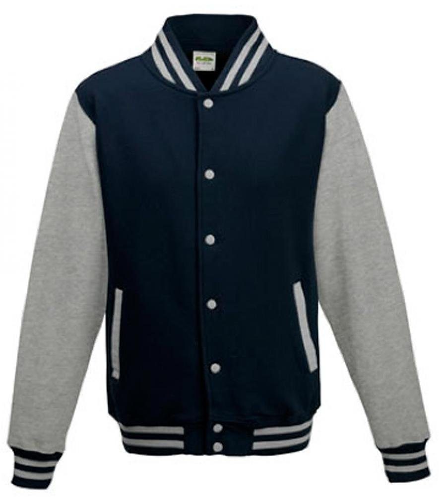 Just Hoods Sweatjacke Varsity Jacket / College Jacke