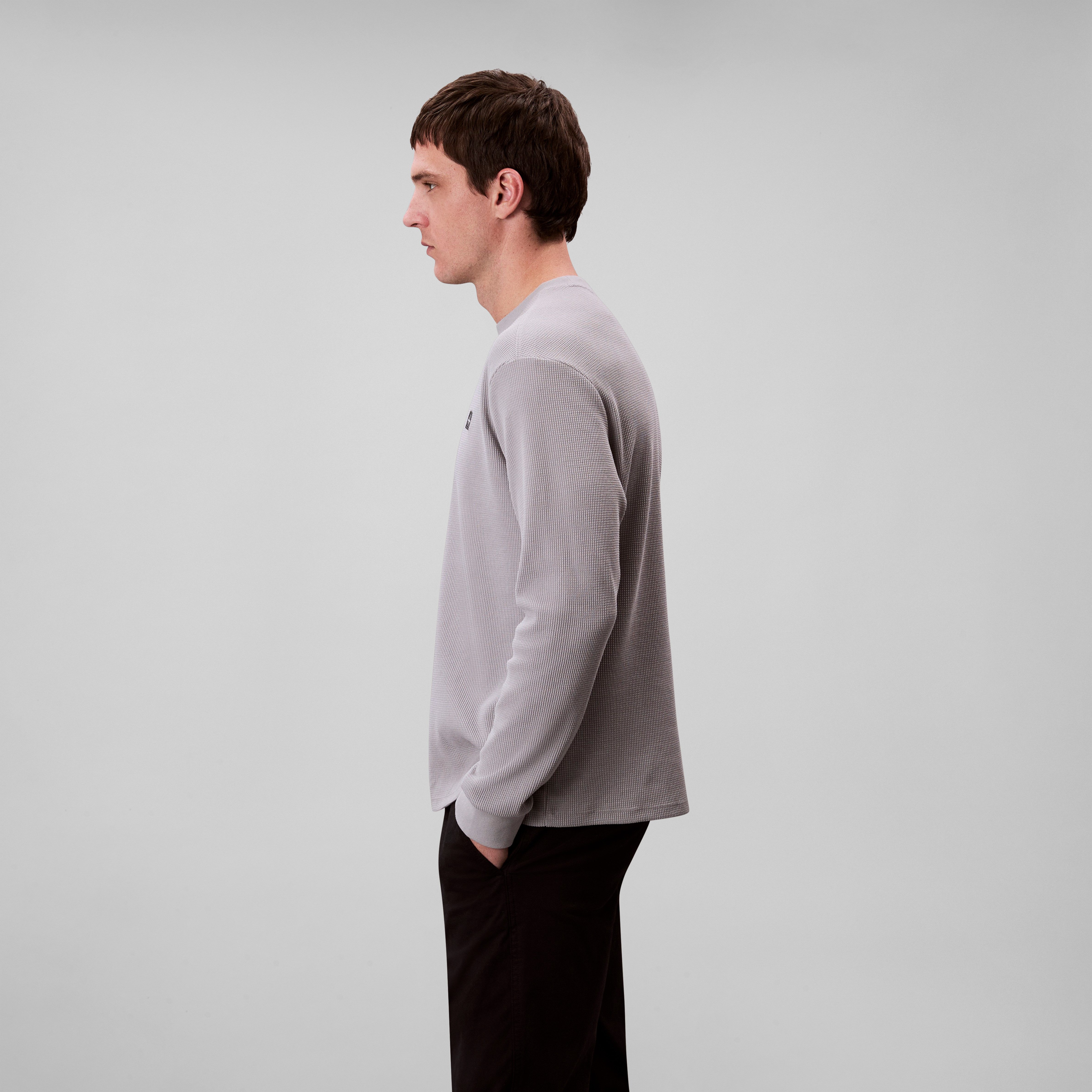 Calvin Klein Jeans Langarmshirt LS WAFFLE günstig online kaufen