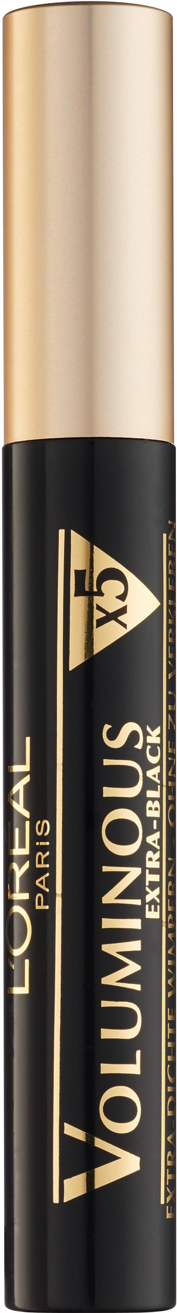 L'ORÉAL PARIS Mascara VOLUMINOUS MASCARA, mit Bienenwachs und Carnaubawachs