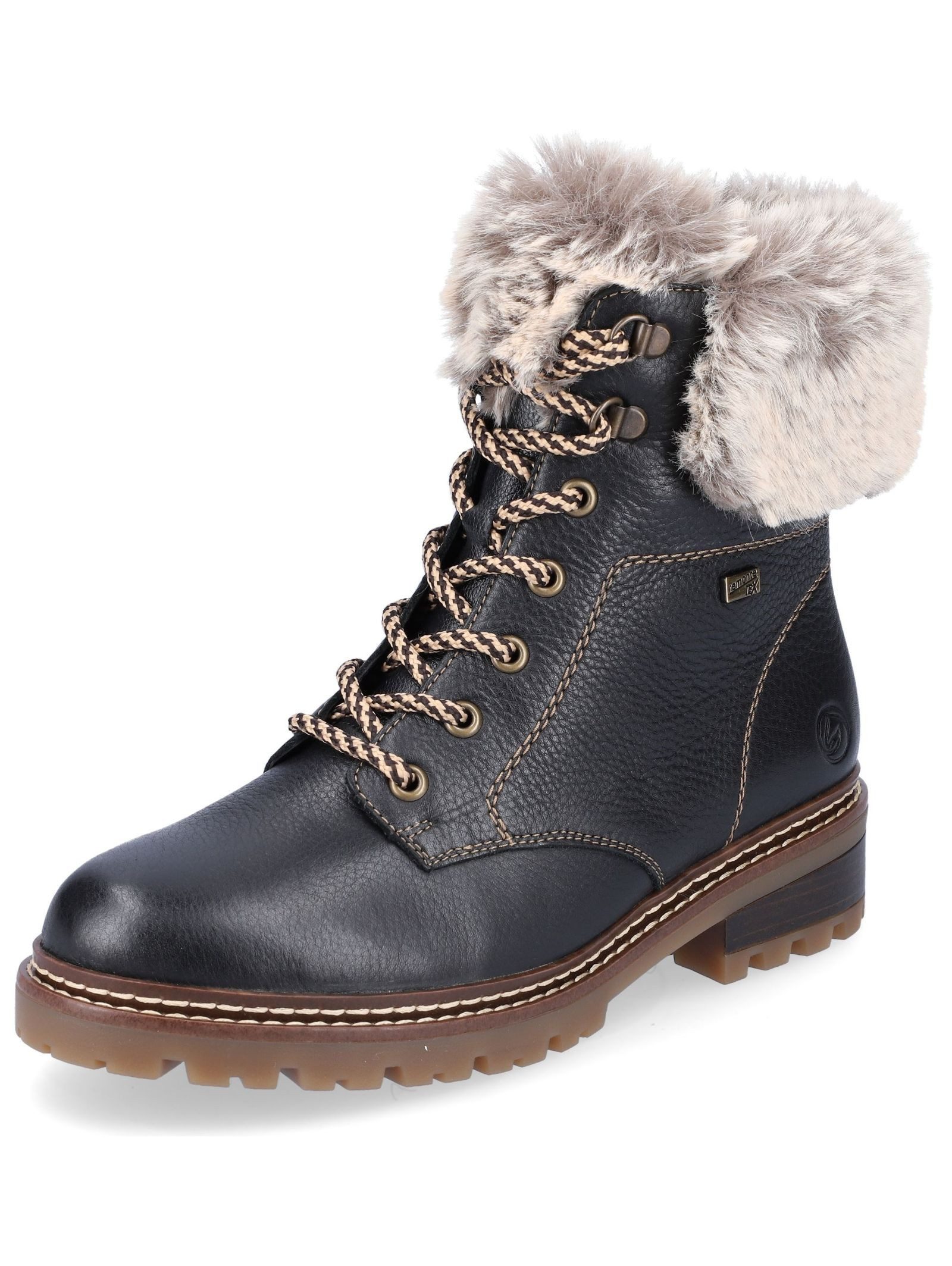 Remonte Stiefelette Glattleder . Schnürstiefelette günstig online kaufen