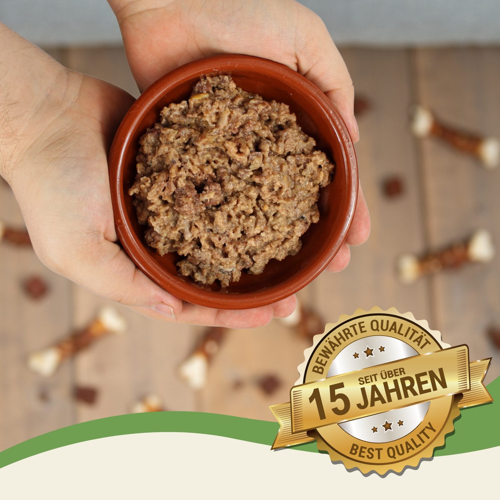 Lecker.Pet 17 x 100 g Lecker.Pet® Mia's Feine Paté Reich an Lachs Nassfutter Lachs, Nassfutter für: Katze
