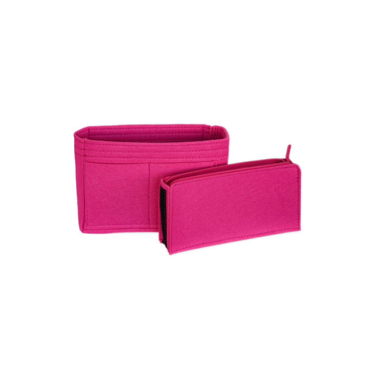COFI 1453 Handtasche Taschen Organizer Einsatz aus Filz für Handtaschen mit Fächern