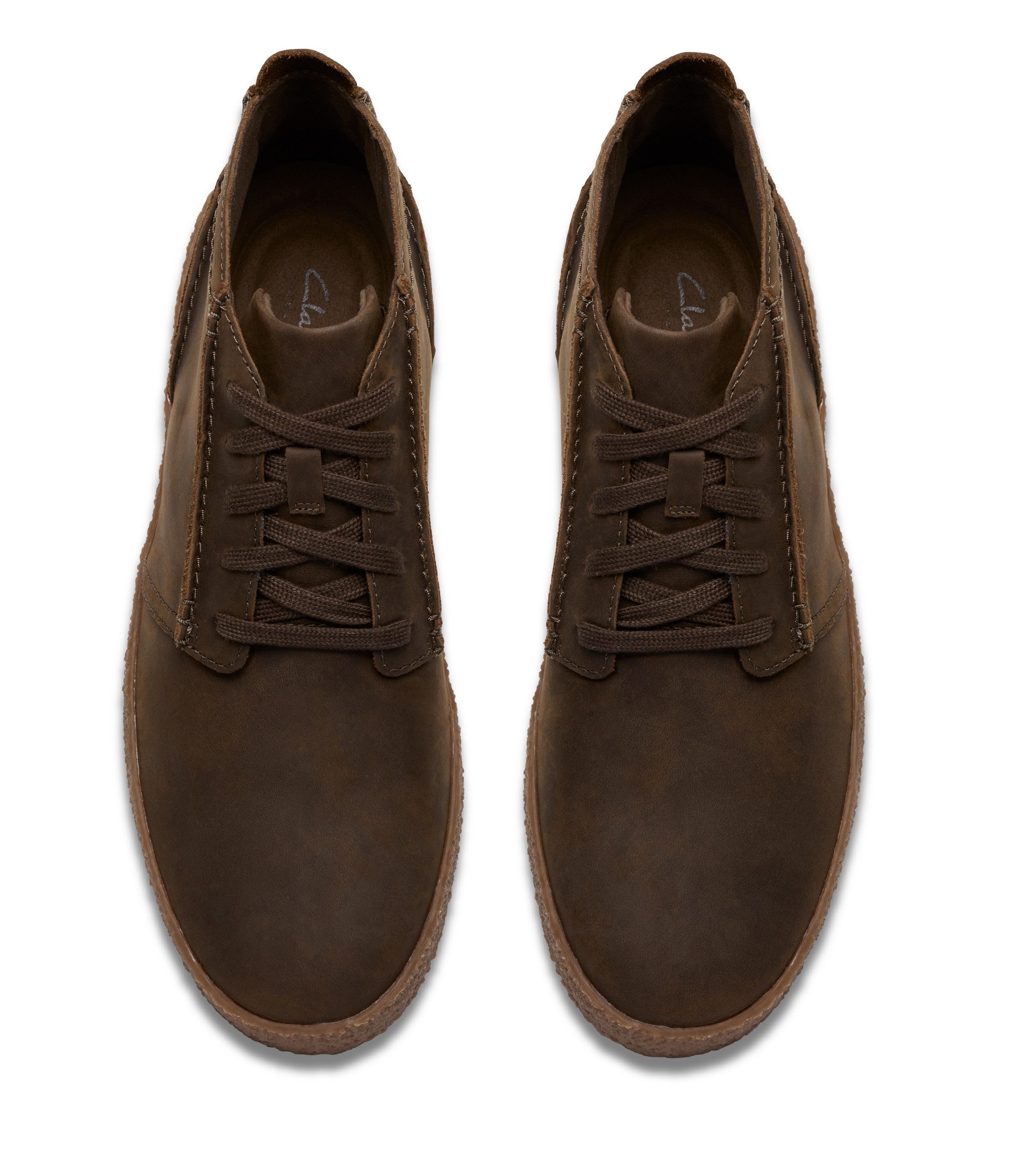 Clarks Streethill Hi Schnürboots Desert Boots, High Top Sneaker mit Wechselfußbett