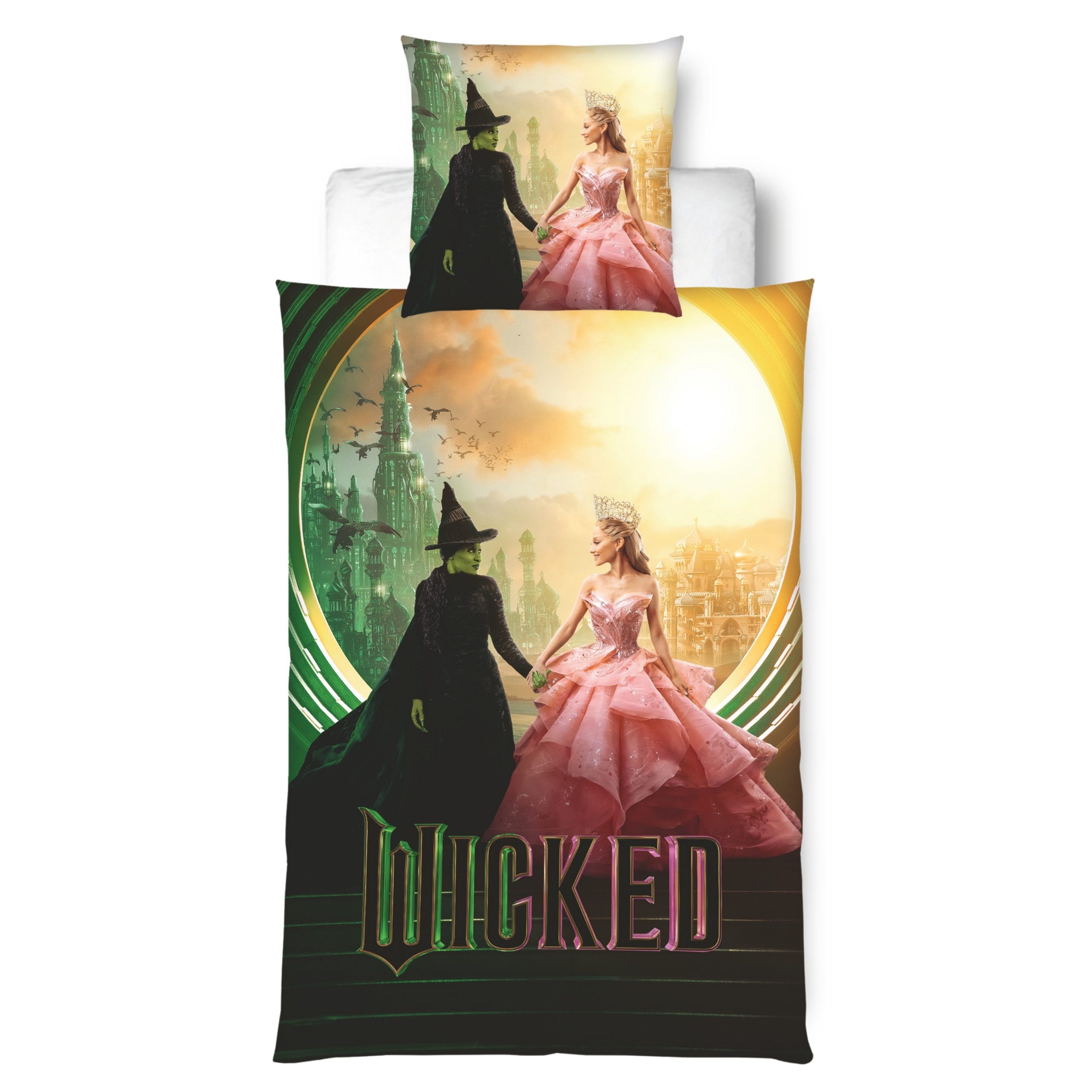 MTOnlinehandel Bettwäsche 135x200 Wicked, Mikrofaser, 2 teilig, zauberhafte günstig online kaufen