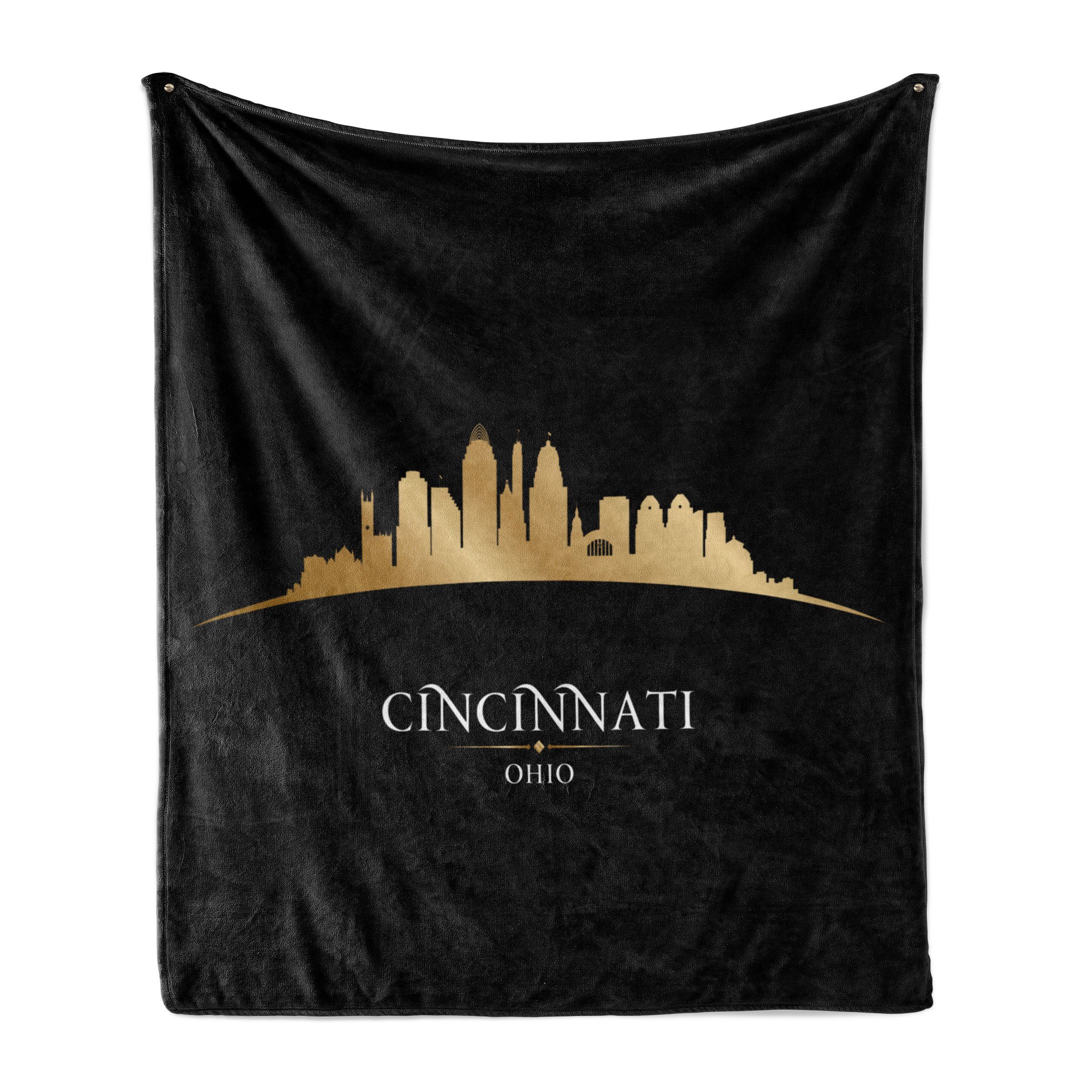 Wohndecke Gemütlicher Abakuhaus, Außenbereich, Wolkenkratzer für Monumental Cincinnati und den Plüsch Innen