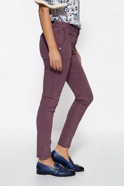 ATT Jeans Slim-fit-Jeans Valeria mit Schiebeknopf und Paspeltaschen