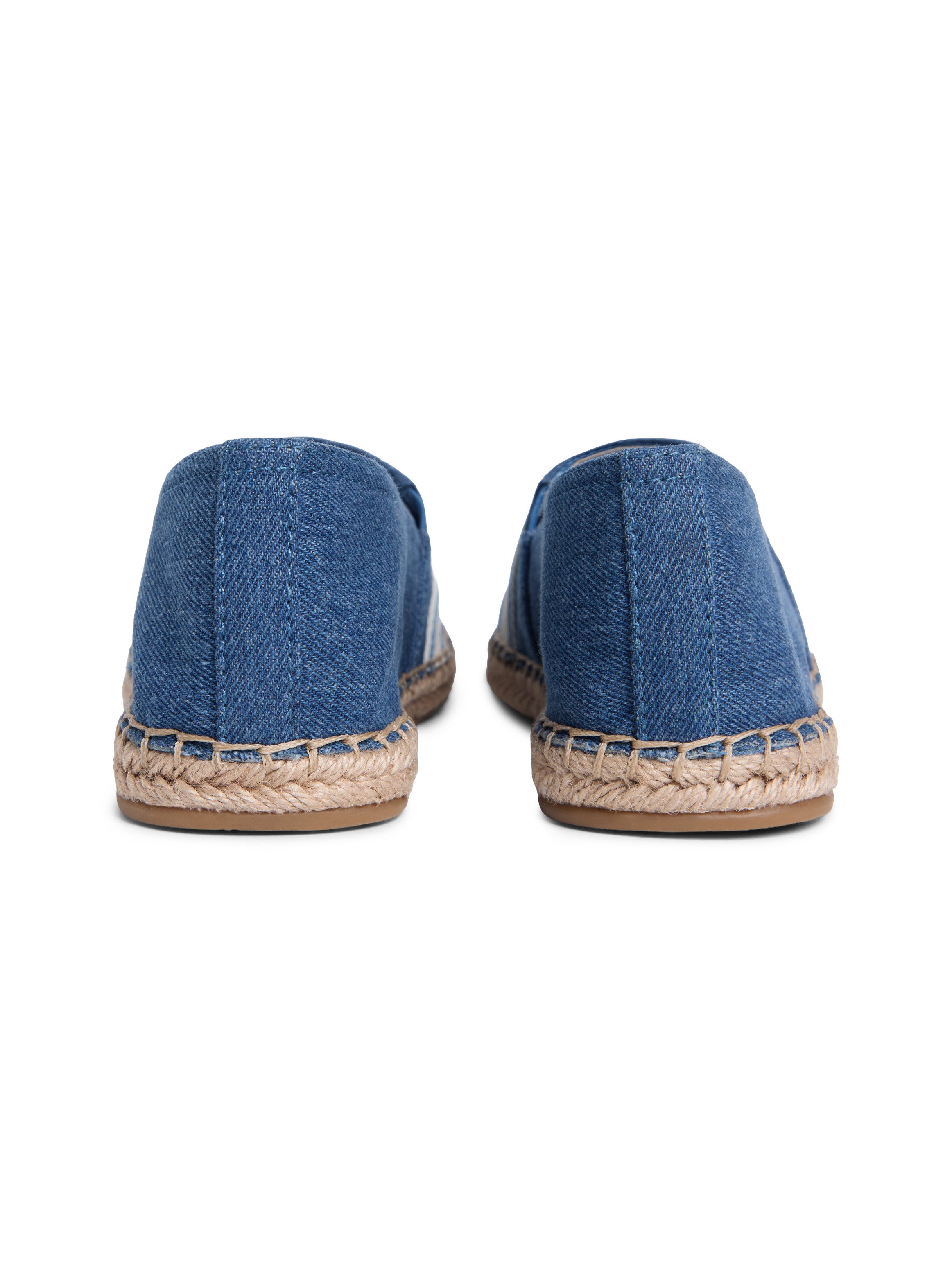 Tommy Hilfiger HILFIGER WEBBING ESPADRILLE Espadrille Halbschuh, Schlupfschuh, Sommerschuh mit Logoschriftzug