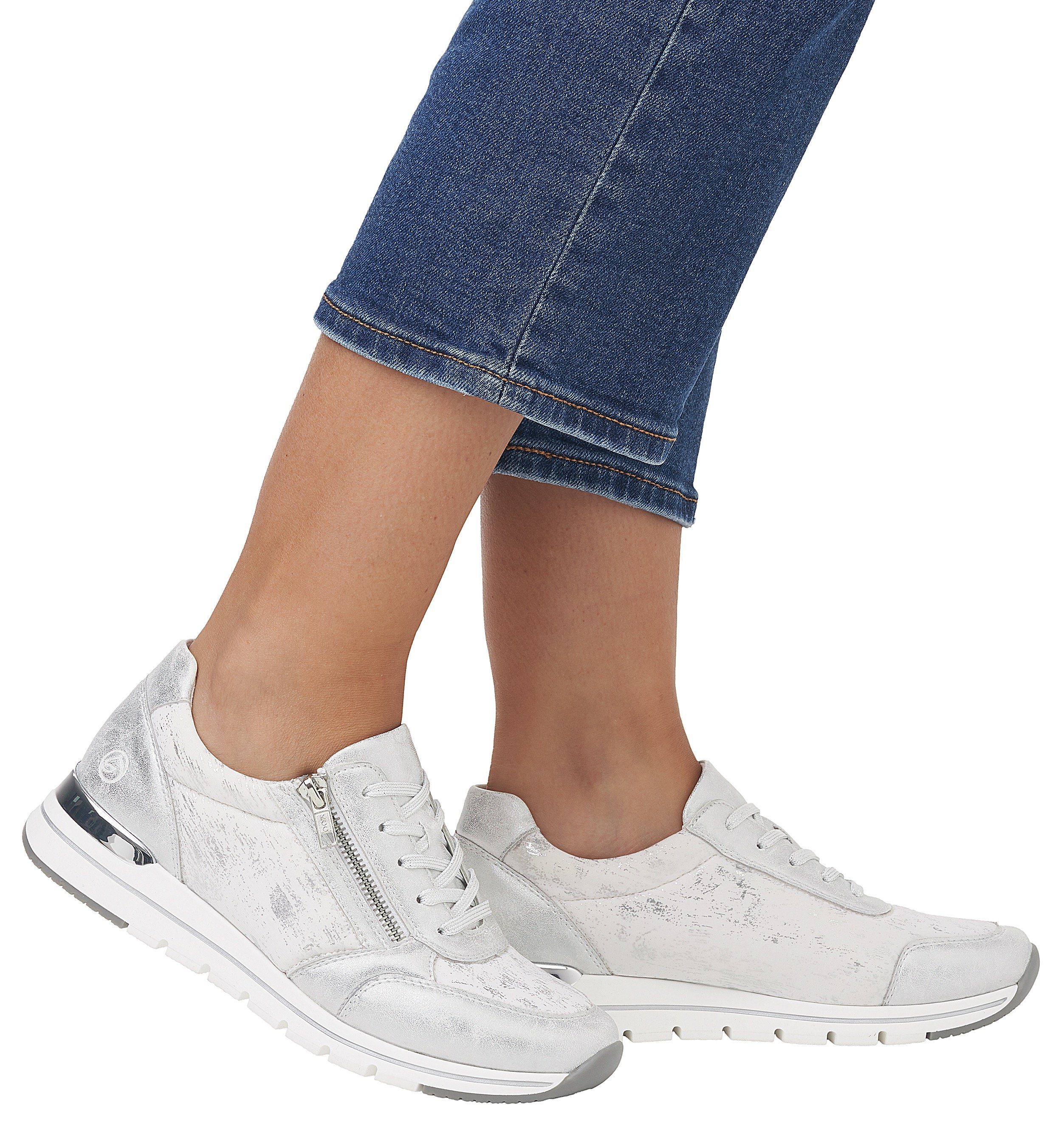 Remonte Keilsneaker mit seitlichem Reißverschluss, Freizeitschuh, Halbschuh günstig online kaufen