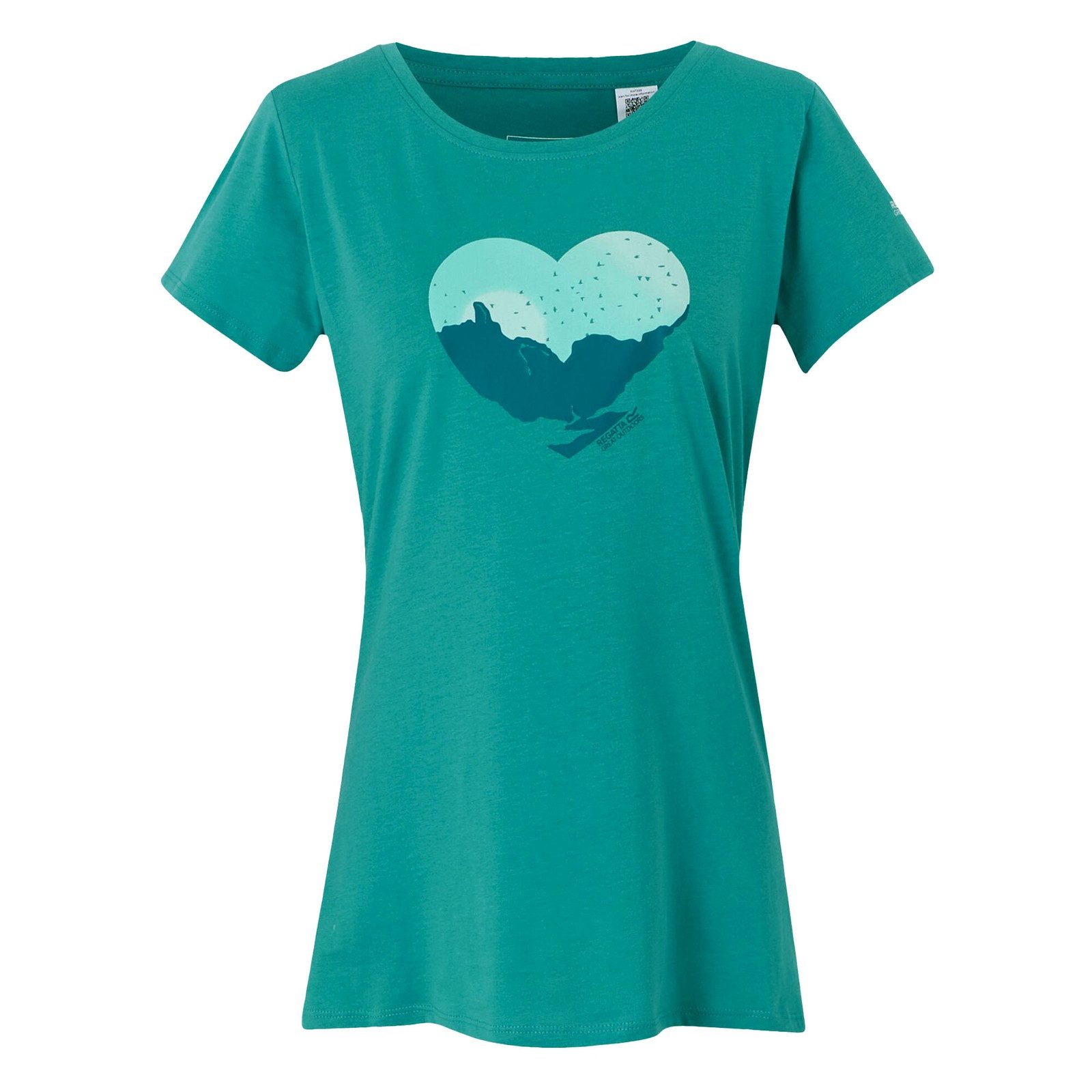 Regatta Kurzarmshirt Breezed V T-Shirt Damen mit Print günstig online kaufen