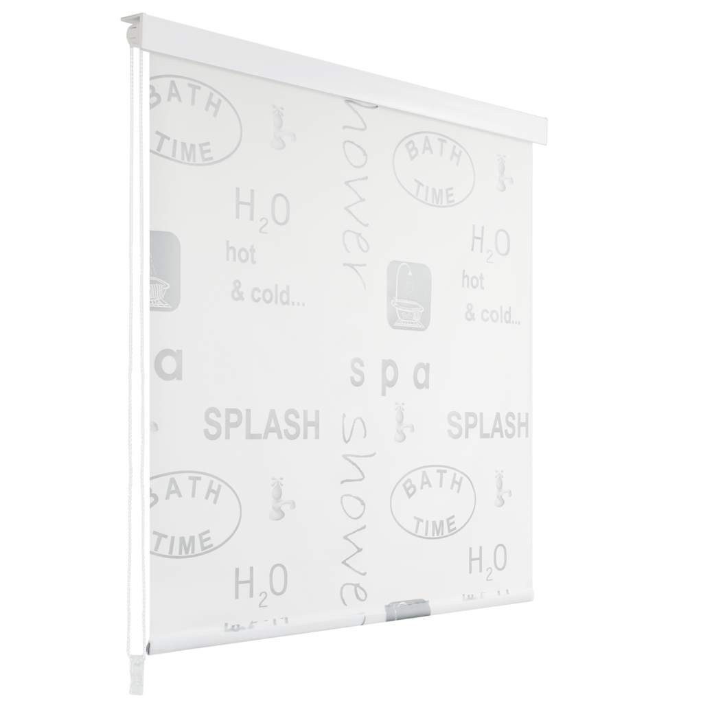 vidaXL Duschrollo, Duschrollo 100x240 cm Splash-Design
