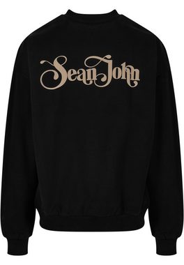Sean John Rundhalspullover Sean John Herren JM233-021-2 SJ Script Logo Retro Backprint Crew (1-tlg)