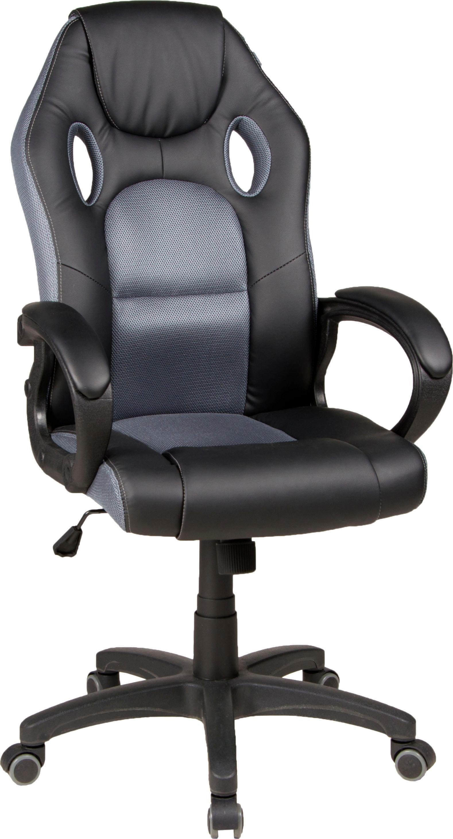 Riley Collection schwarz-grau Duo Gaming-Stuhl