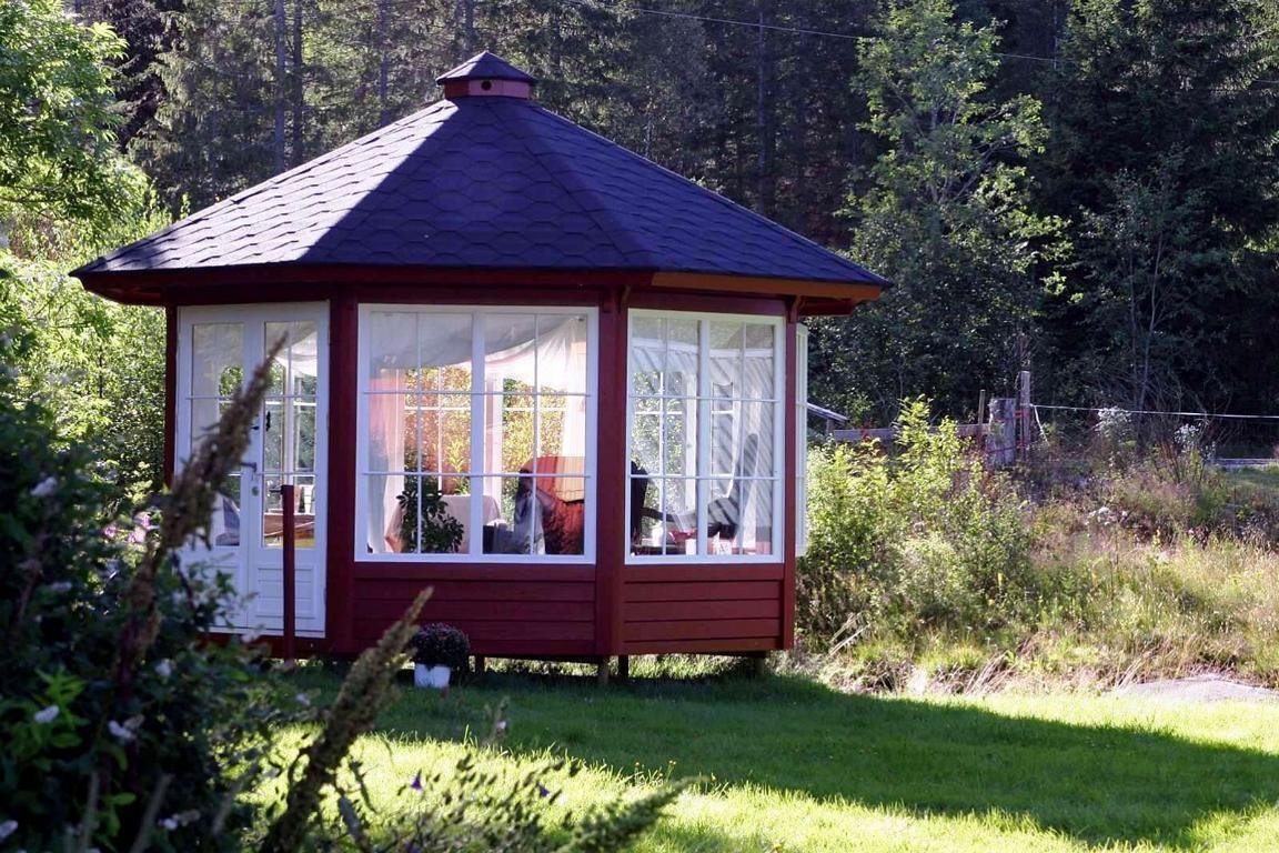 Thumbnail - JVmoebel Pavillon Pavillon USA Veranda Haus Wintergarten Gartenpavillon Stil, (Pavillon), Made in Europa