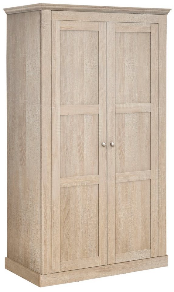 Home affaire Kleiderschrank »Clonmel« mit Einlegeboden und Kleiderstange hinter die Türen, in verschiedenen Farbvarianten erhältlich, Höhe 180 cm-HomeTrends