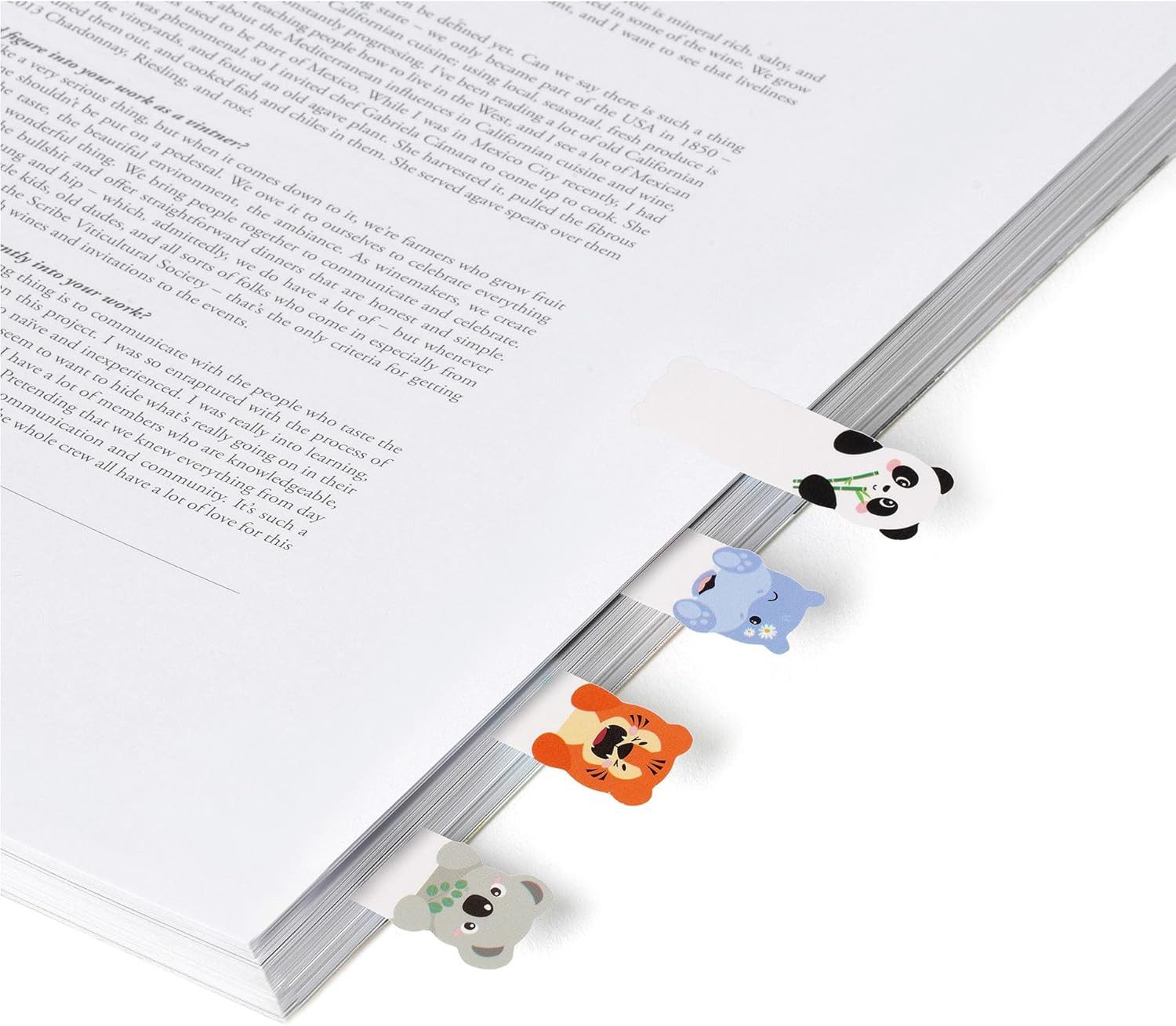 Legami Gelschreiber Legami Seitenmarker Keep in Mind Cute Animals – 80 Stk.