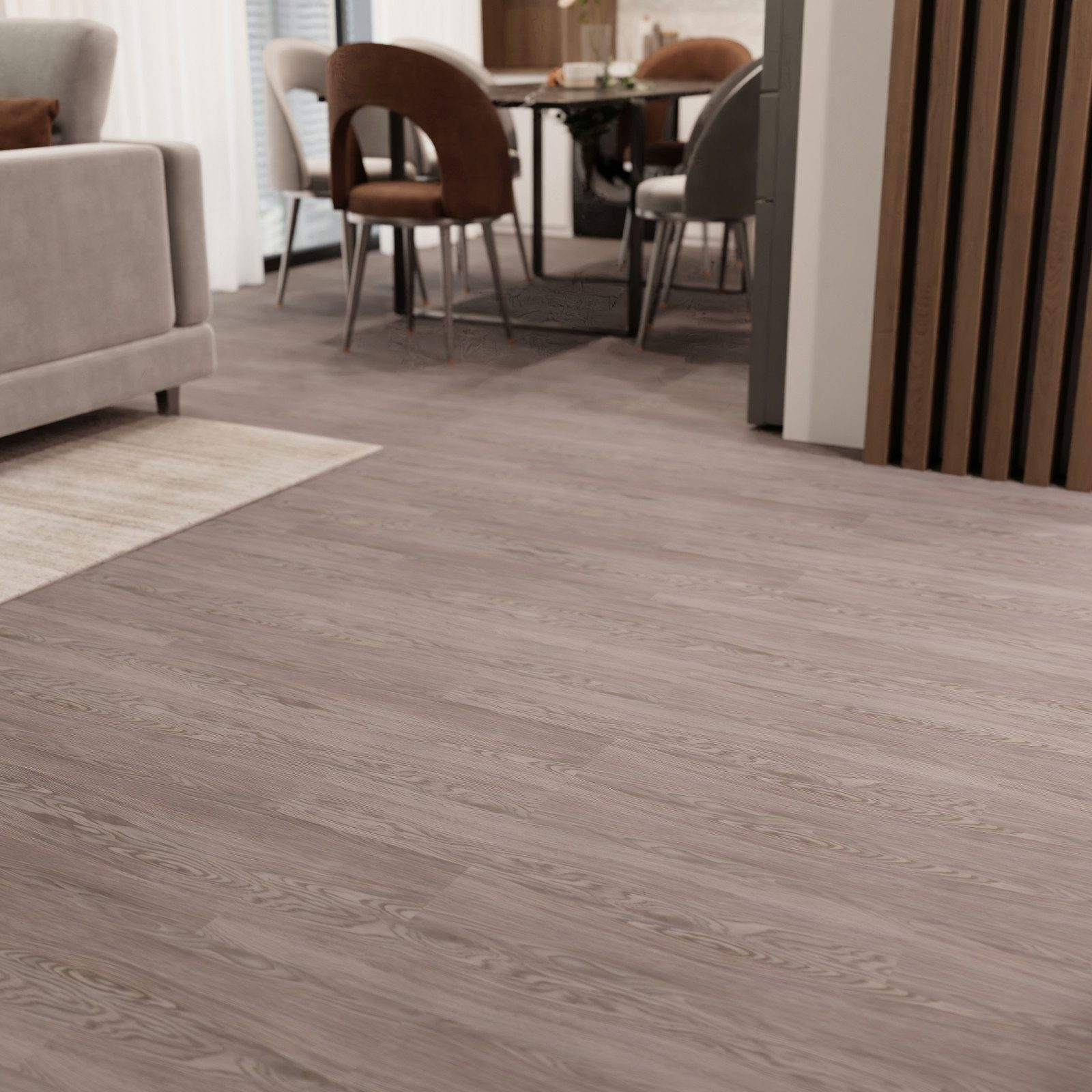 HAGO Vinylboden 2,23m² Eiche Grau Selbstklebend Bodenbelag Laminat 2mm 16 P günstig online kaufen