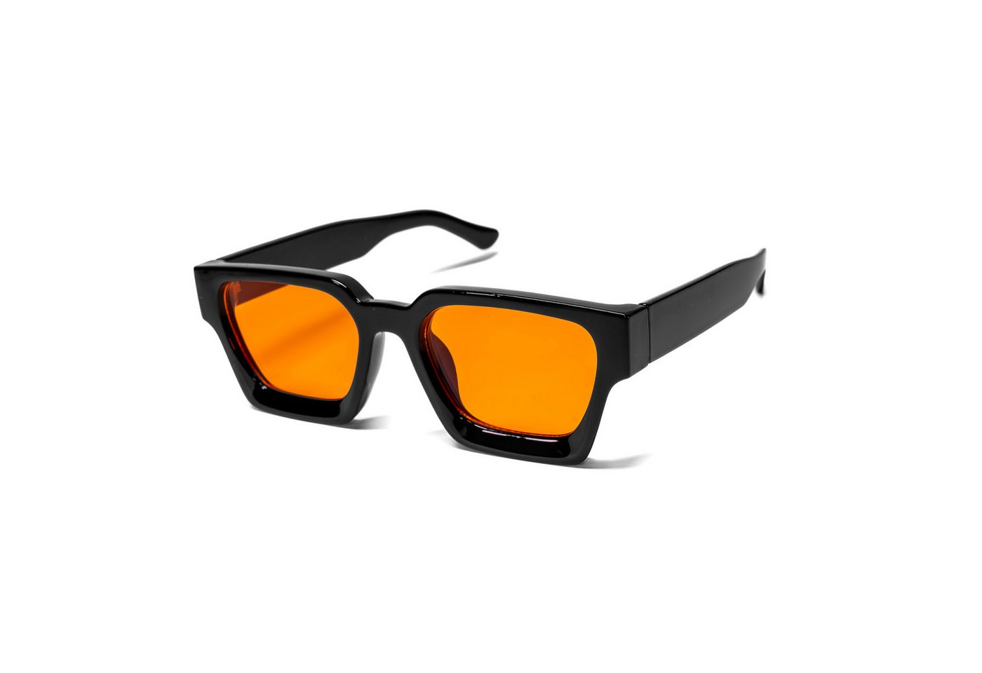salazar.plus Sonnenbrille Dick Rechteckig Premium Unisex Klotzig Damen Herren Brille Klotzige rechteckige Sonnenbrille UV400 Cat.1-3 leicht & stylisch