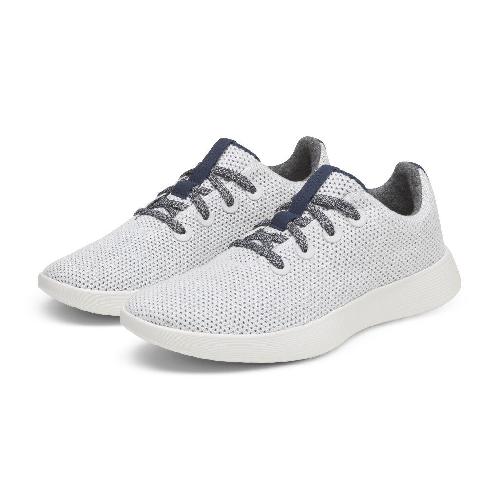 allbirds Tree Runner NZ hellgrau/navy Herren Sneaker