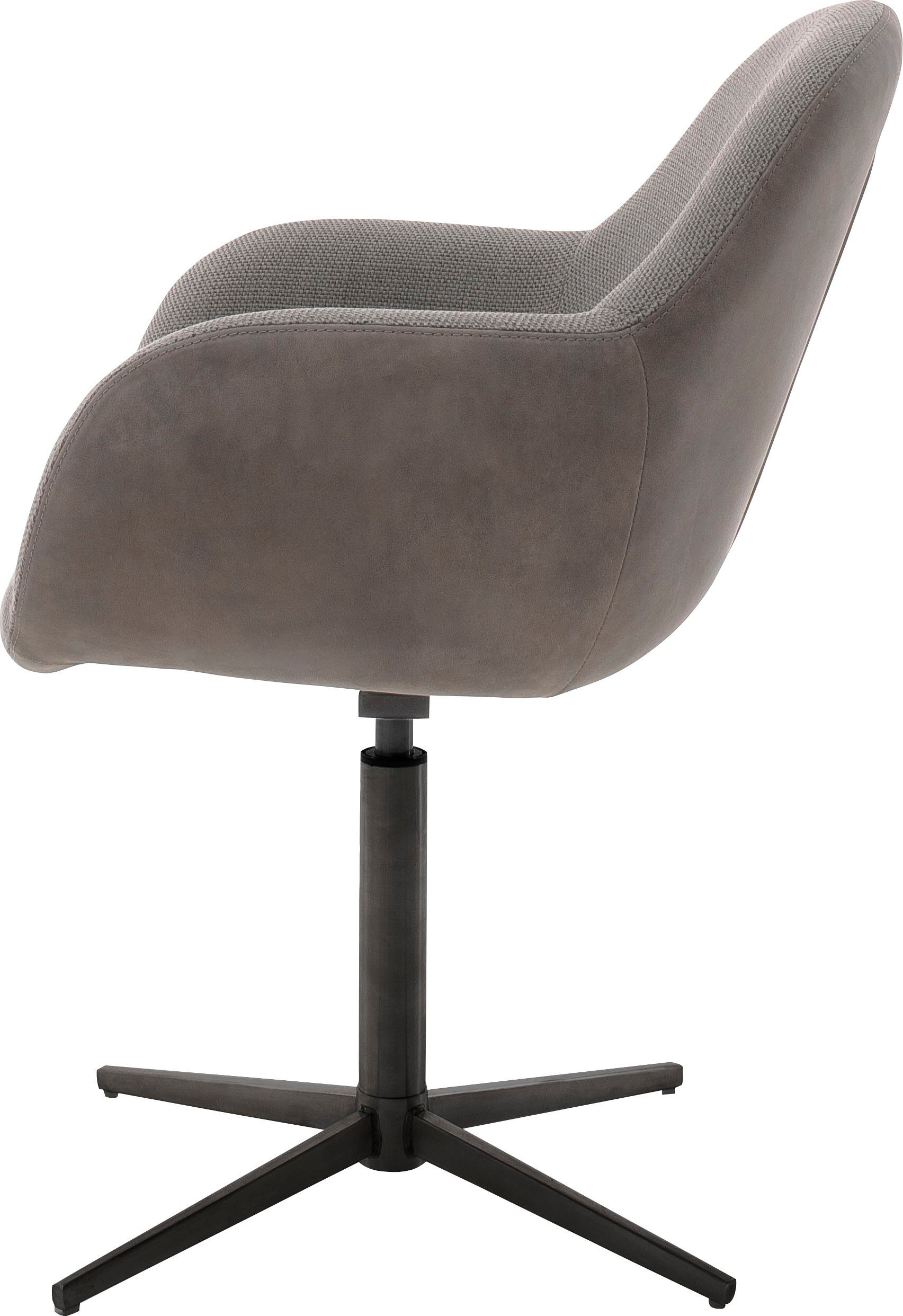 Melrose | Esszimmerstuhl 2 (Set, St), Cappuccino Cappuccino Stuhl Nivellierung MCA furniture 360°drehbar mit
