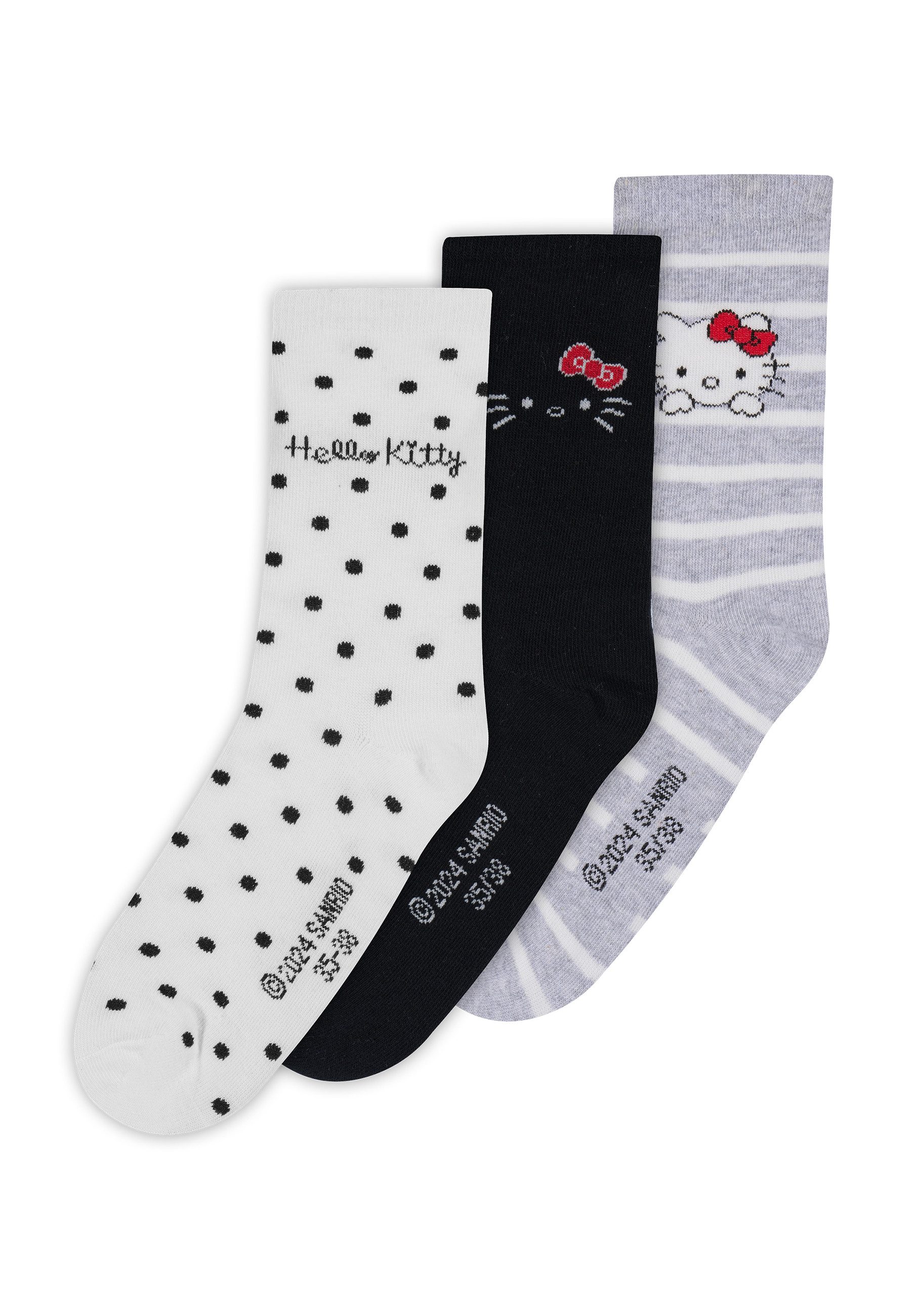 Hello Kitty Носки Hello Kitty Damen Носки 3er Pack (3-Paar)