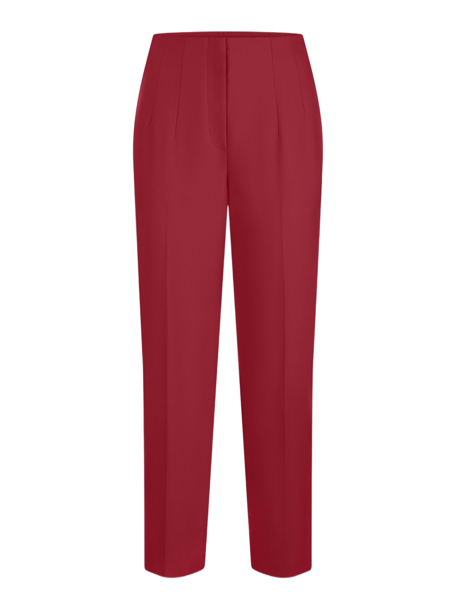 Riani Stoffhose rot,Casual,Polyester,Unifarben,Slim Fit,Mittel