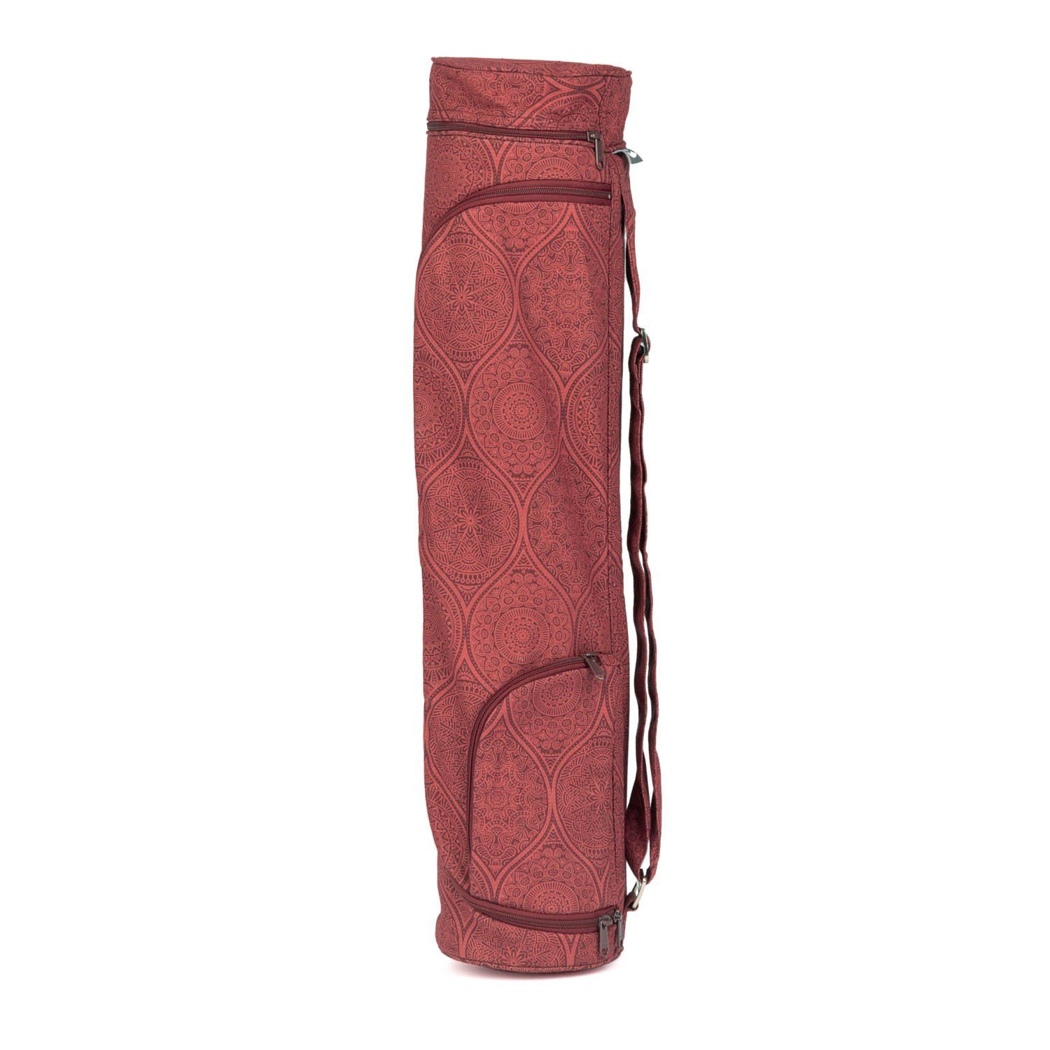 bodhi Yogatasche Yogatasche ASANA BAG COTTON 60 cm, Mayuri, dunkelrot