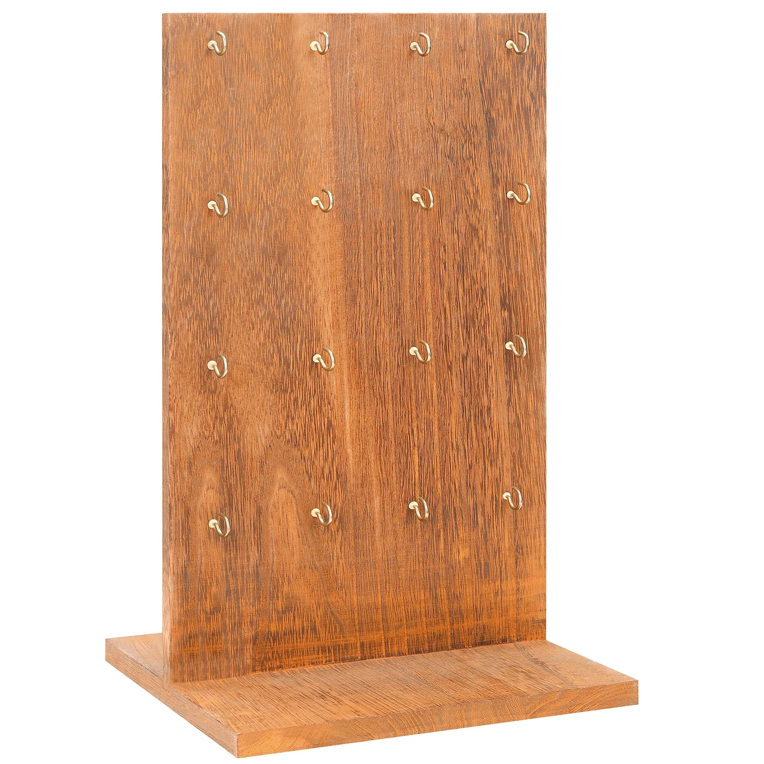 Belle - 16 Organizer - Jewelry Wooden Holz Schmuckständer Vous - - Hooks 16 Schmuckständer Haken Aufbewahrung, Stand