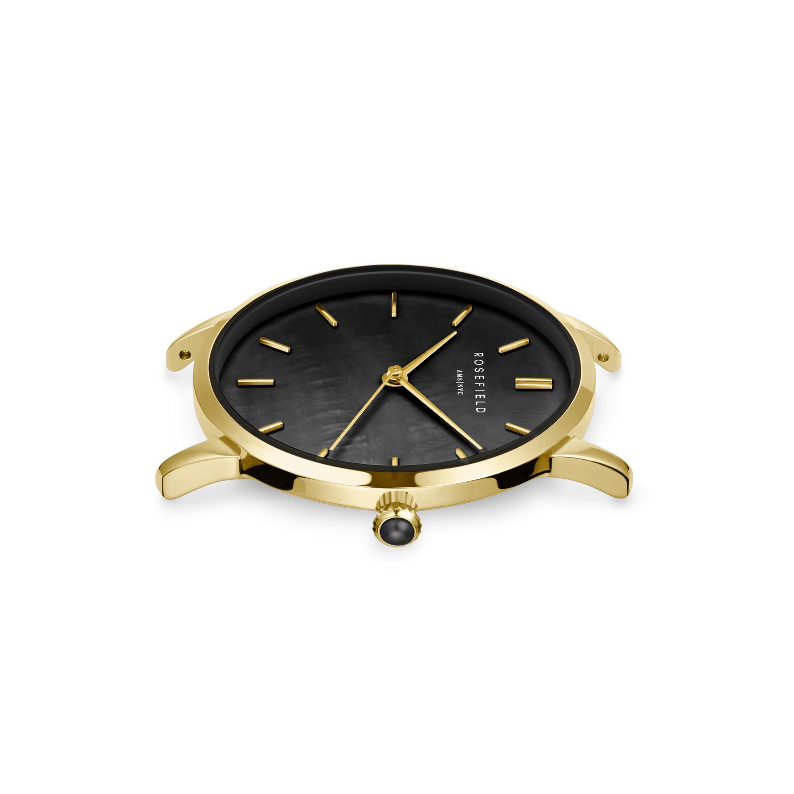 ROSEFIELD Quarzuhr ROSEFIELD Damenuhr Pearl Edit 36mm Goldfarben