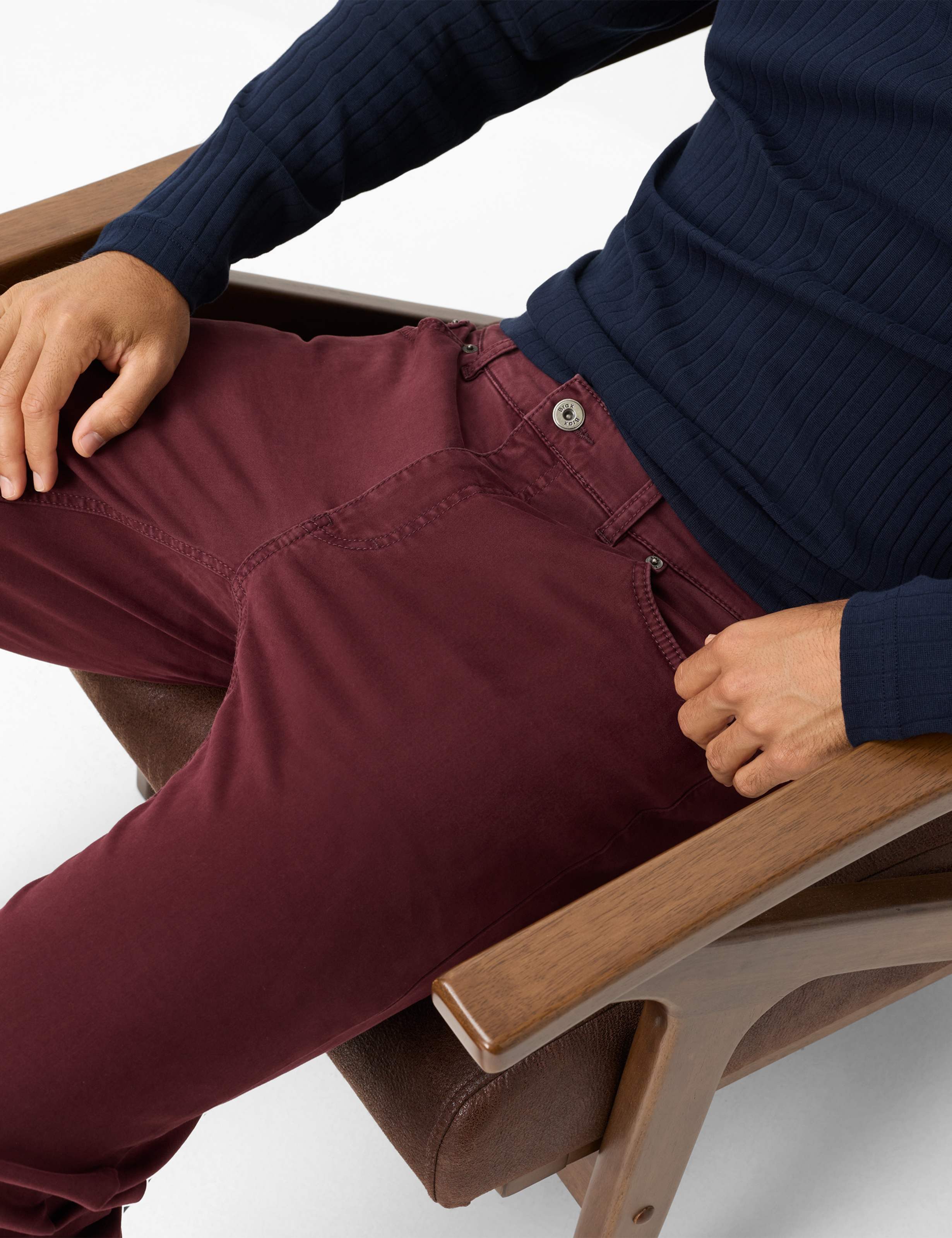 Brax 5-Pocket-Hose Style COOPER Marathon: Five-Pocket-Hose im Regular Fit – Bild 3 von 5