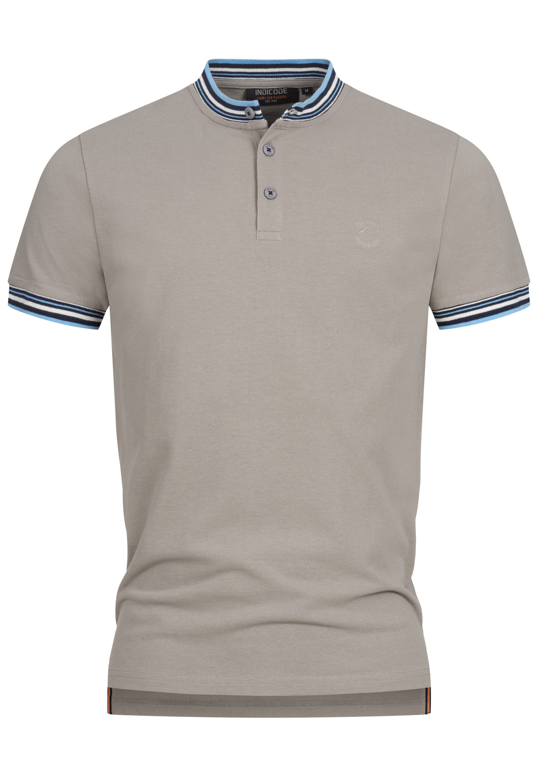 Indicode T-Shirt INOdell T-Shirt mit Rundhals-Ausschnitt günstig online kaufen