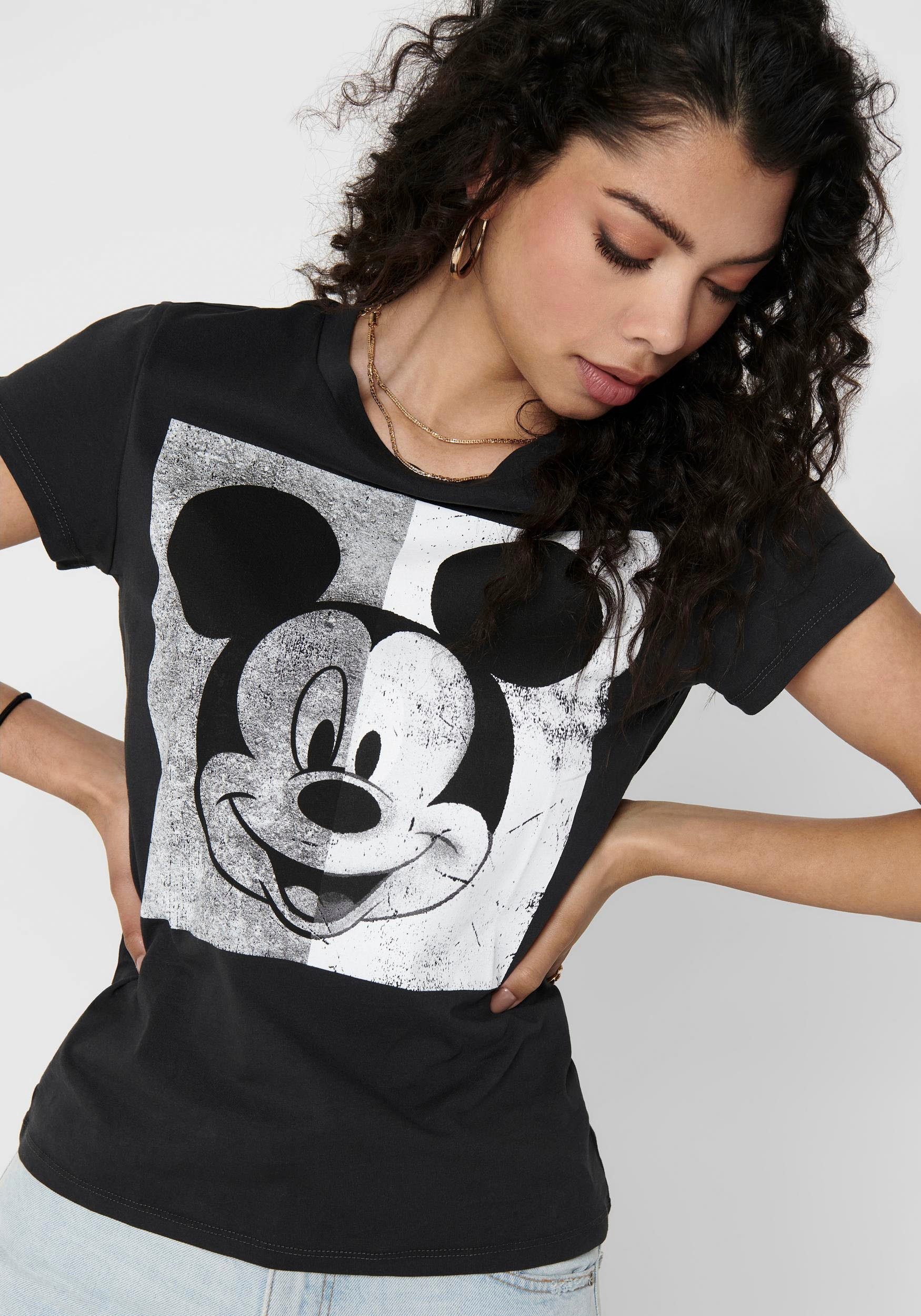 ONLY Kurzarmshirt ONLMICKEY MINNIE FACE S/S T-SHIRT JRS