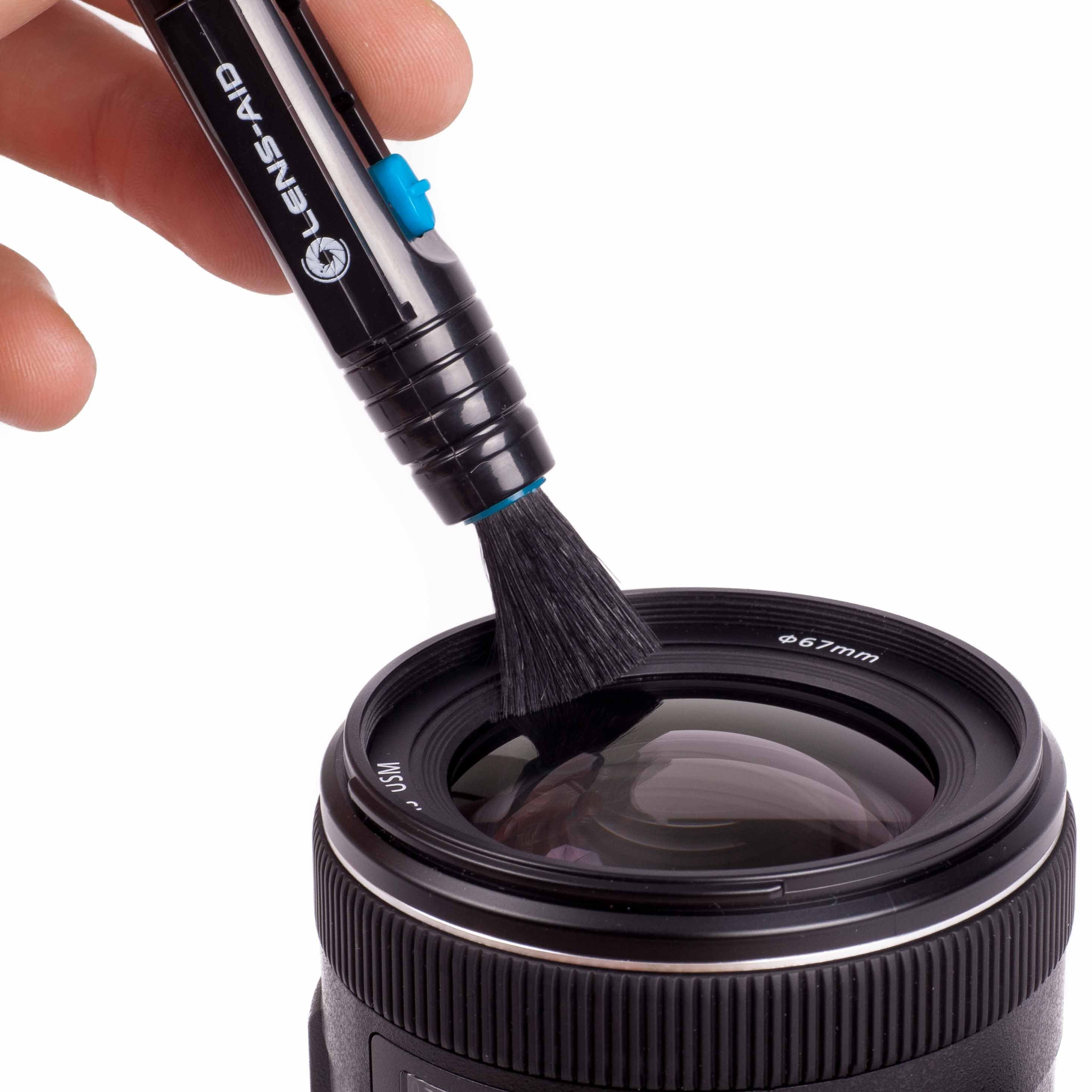oder (einzeln Pen Cleaning Reinigungsstift Kamera Objektive und Lens-Aid im Lens Doppelpack) für Objektivzubehör