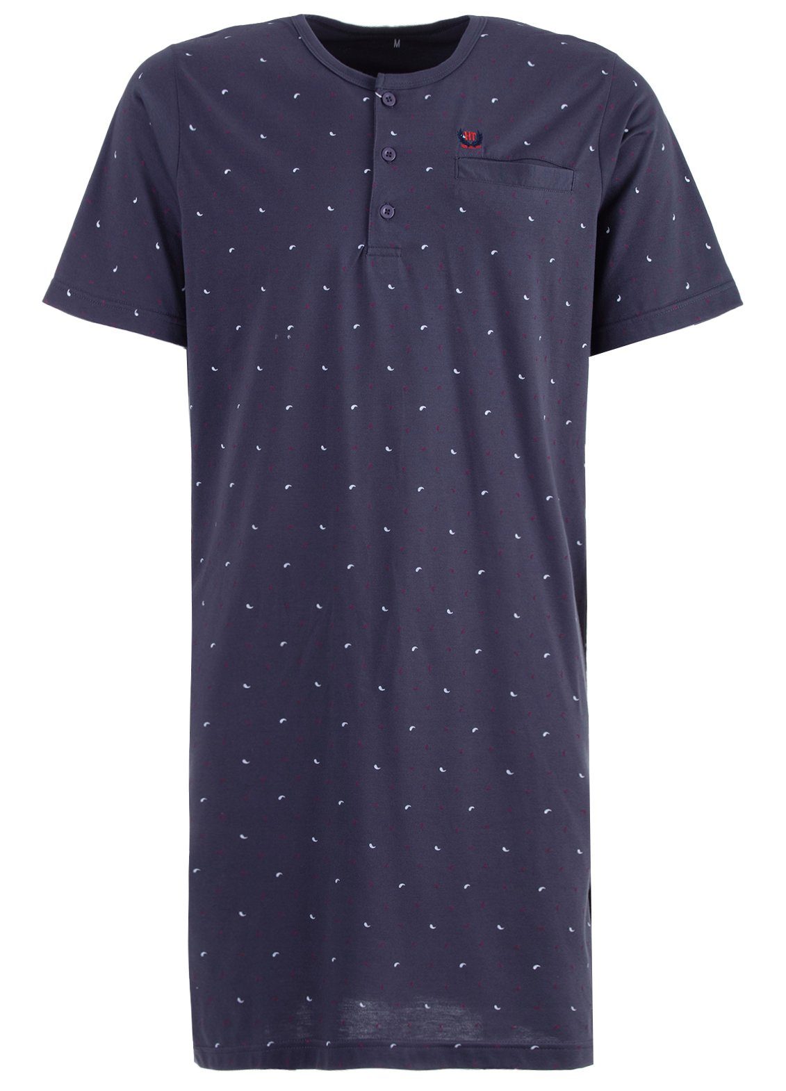 Henry Terre Nachthemd Nachthemd Kurzarm - Tropfen günstig online kaufen
