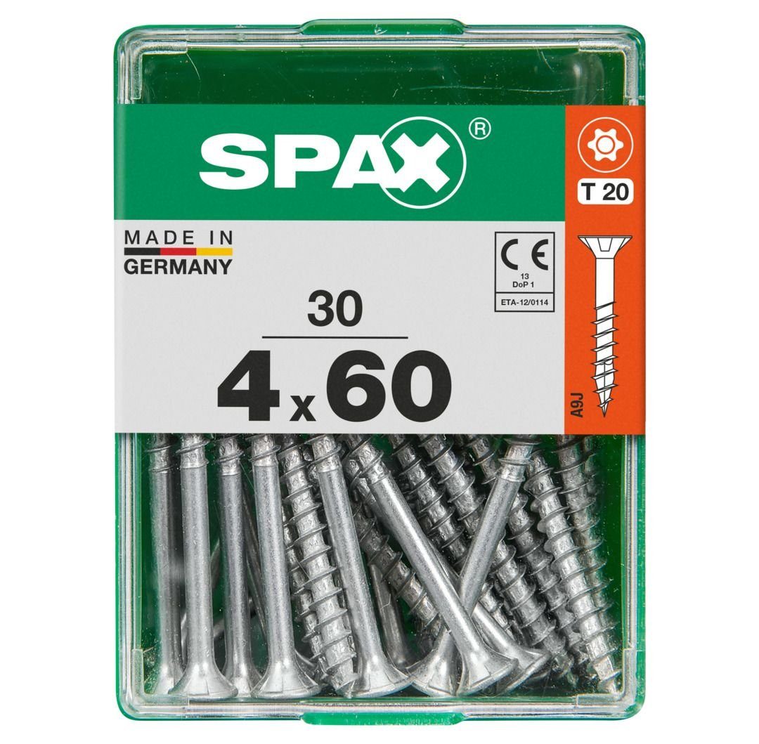 SPAX Holzbauschraube Spax Universalschrauben 4.0 x 60 mm TX 20 - 30