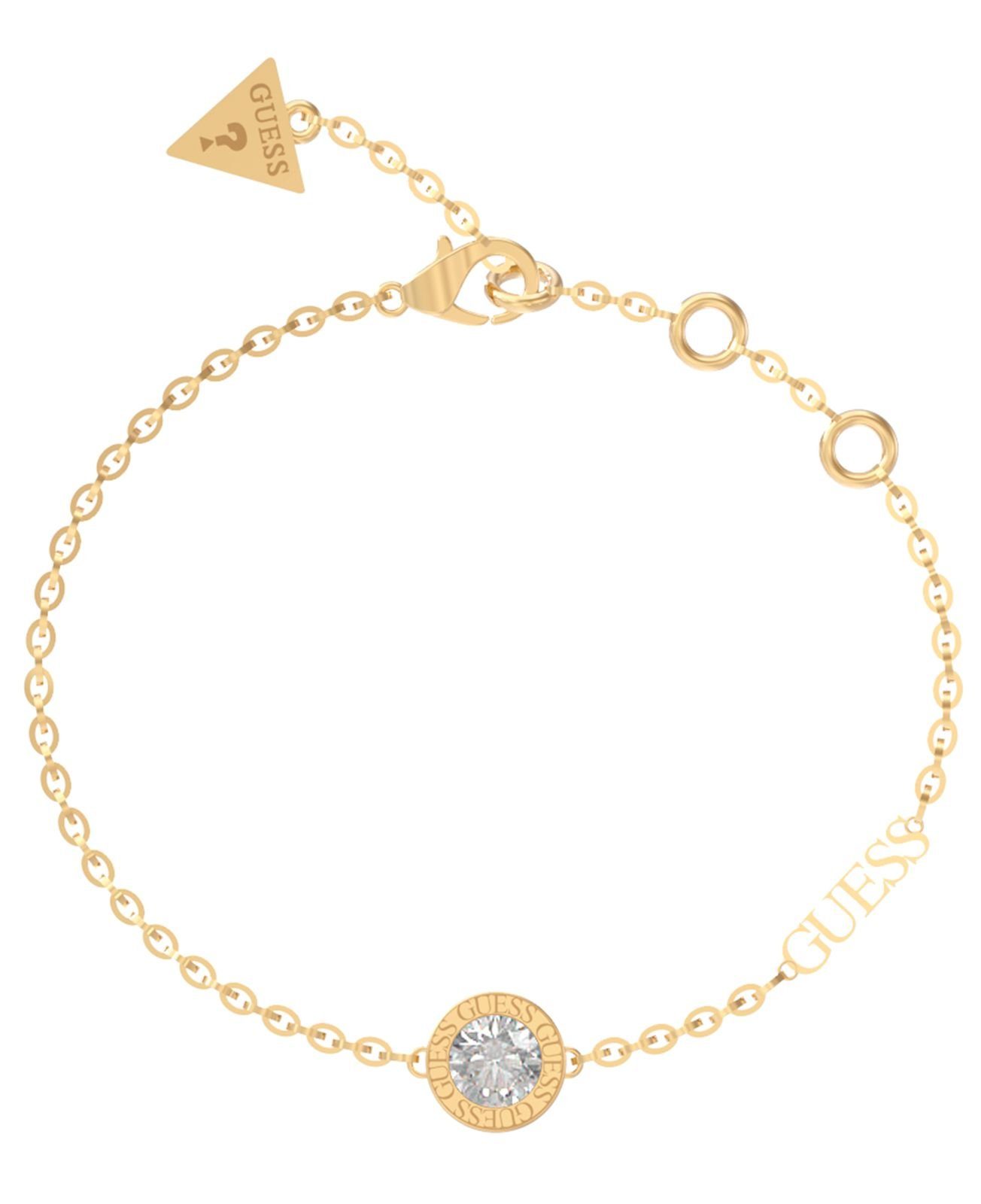 Guess Gliederarmband Clear Charm Bracelet