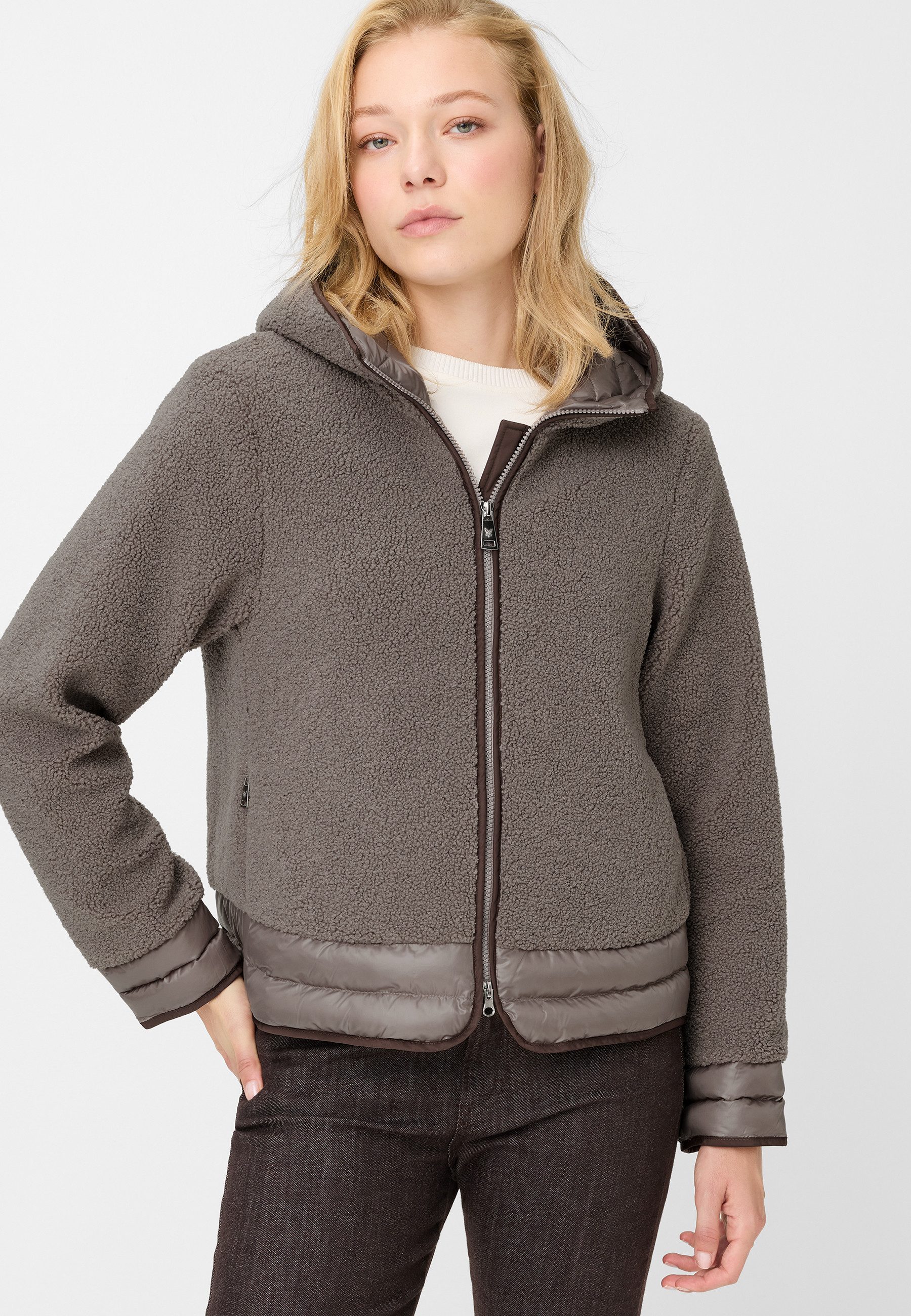 Fuchs Schmitt Kurzjacke mit Kapuze, Softfiber