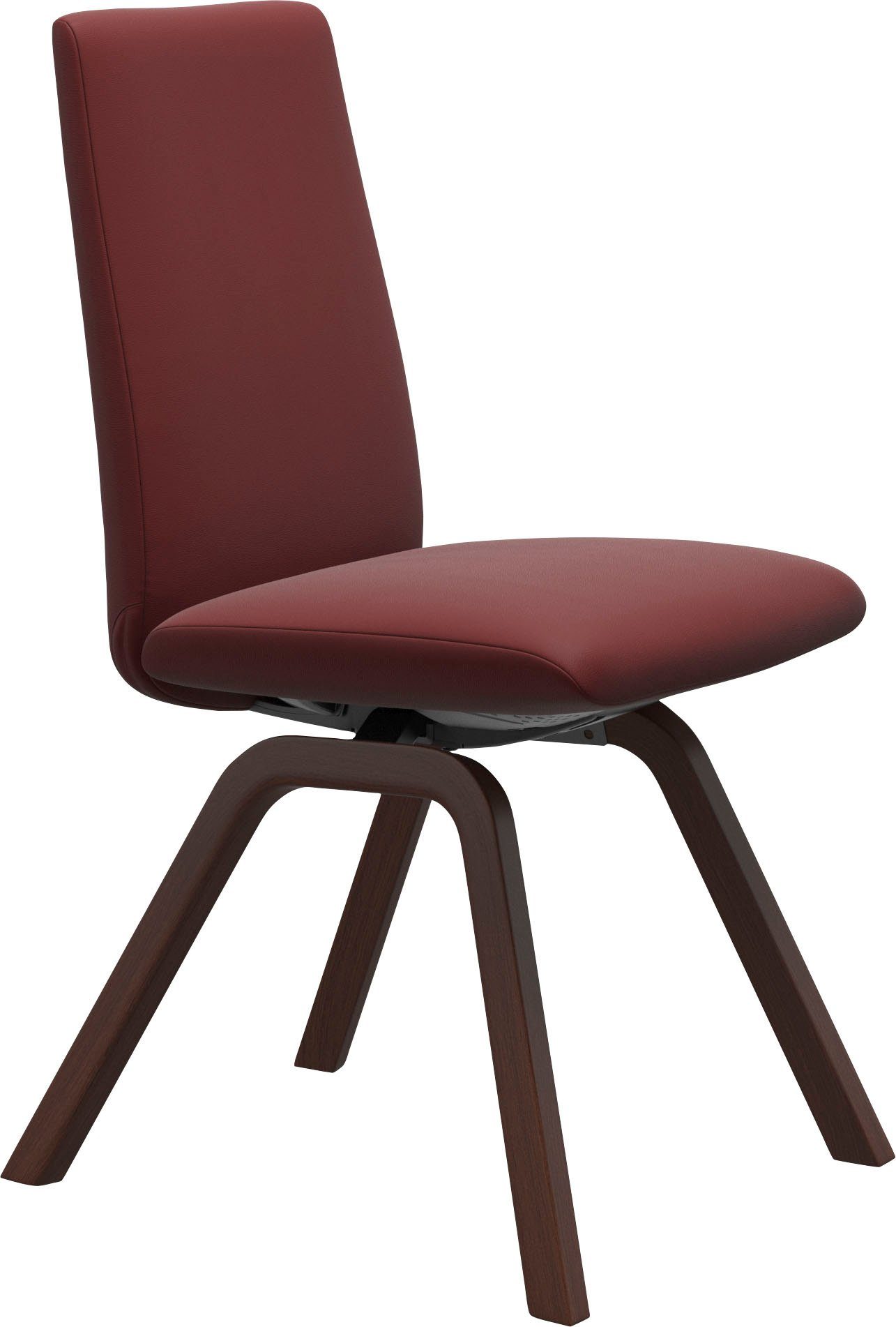 Stressless® Polsterstuhl Laurel, Low Back, Розмір M, mit schräggestellten Beinen in Walnuss