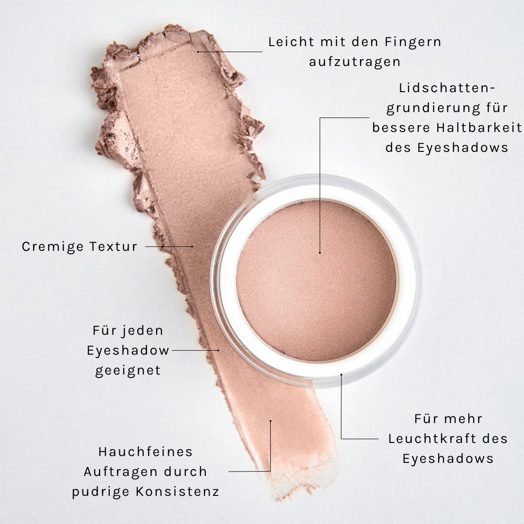 Cosline Cosmetics Lidschatten-Base Eyeshadow Grundierung, cremige Textur, verbessert die Haltbarkeit