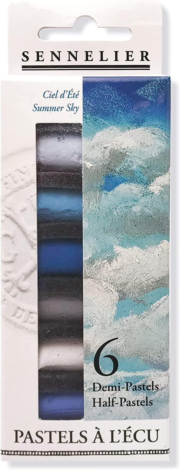Thumbnail - SENNELIER Pastellkreide 6 Soft Pastelle Summer Sky