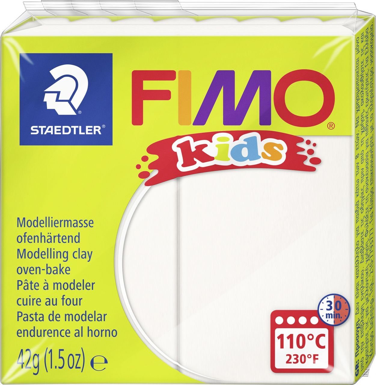 STAEDTLER Bastelfilz Fimo Kids weiß 42 g