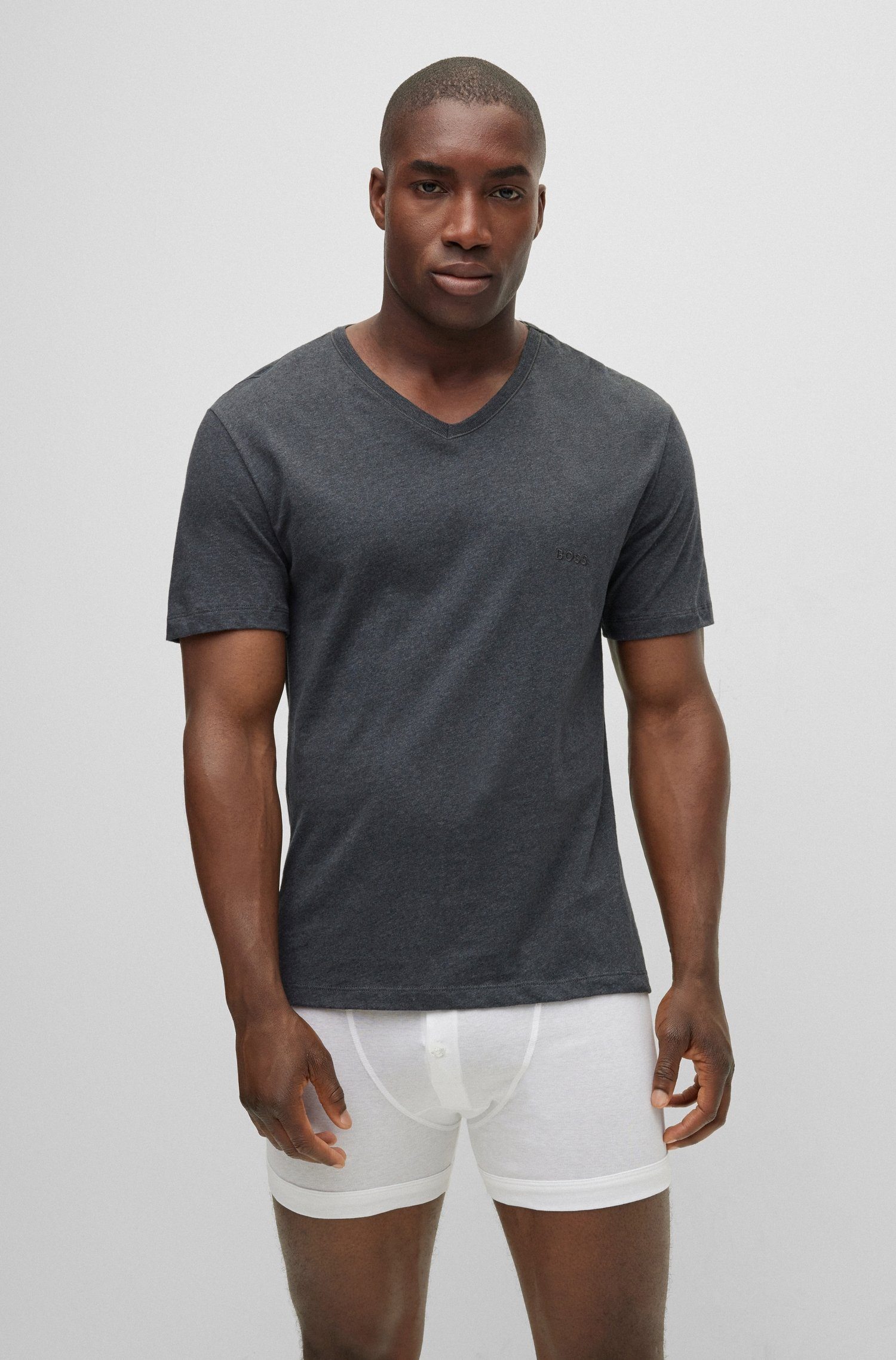 BOSS V-Shirt T-Shirt VN 3P CO (Packung) – Bild 4 von 5