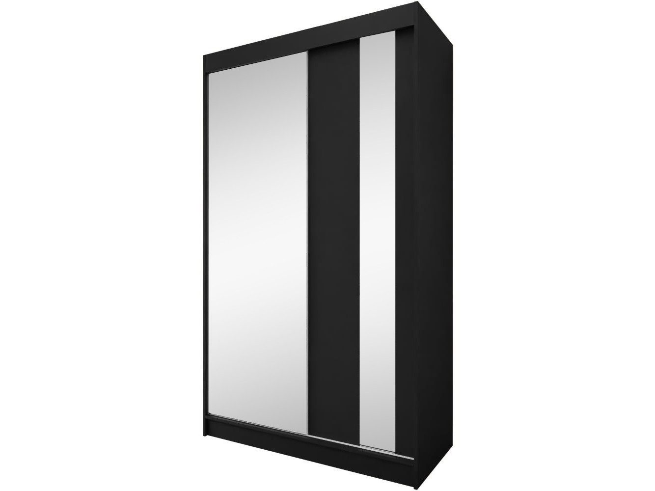 Beautysofa Schwebetürenschrank Gaja (weiß, schwarz, graphit, artisan, Kaschmir Farbe) mit Schubladen, Spiegeln und Kleiderstange